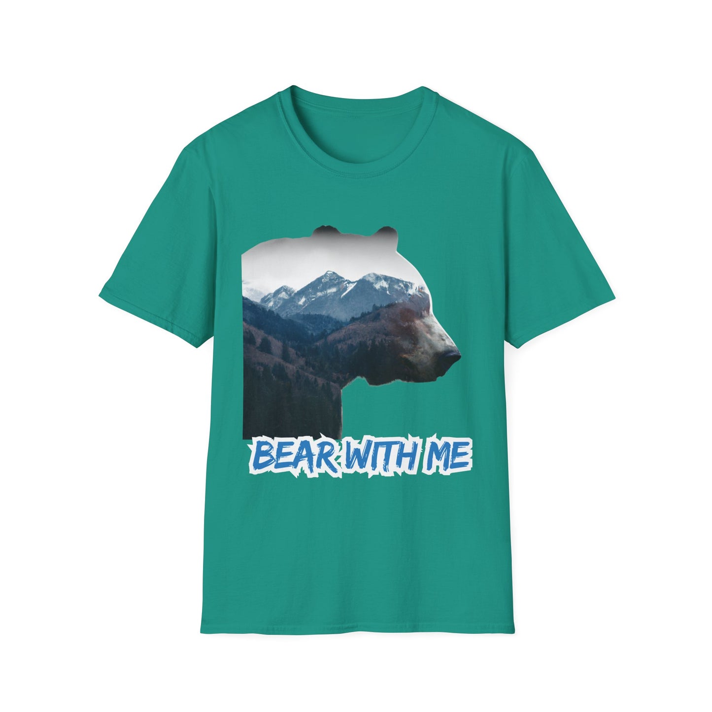 Bear With Me Unisex Softstyle T-Shirt - Nature Lover Tee