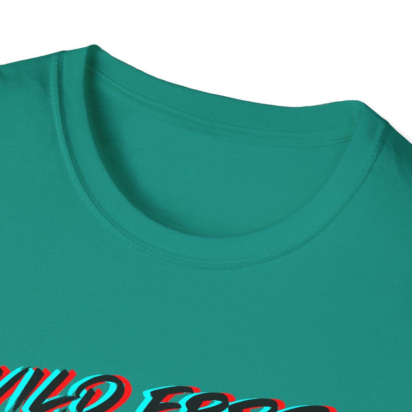 Wild Free Bear Unisex Softstyle T-Shirt - Fearless Nature Graphic Tee