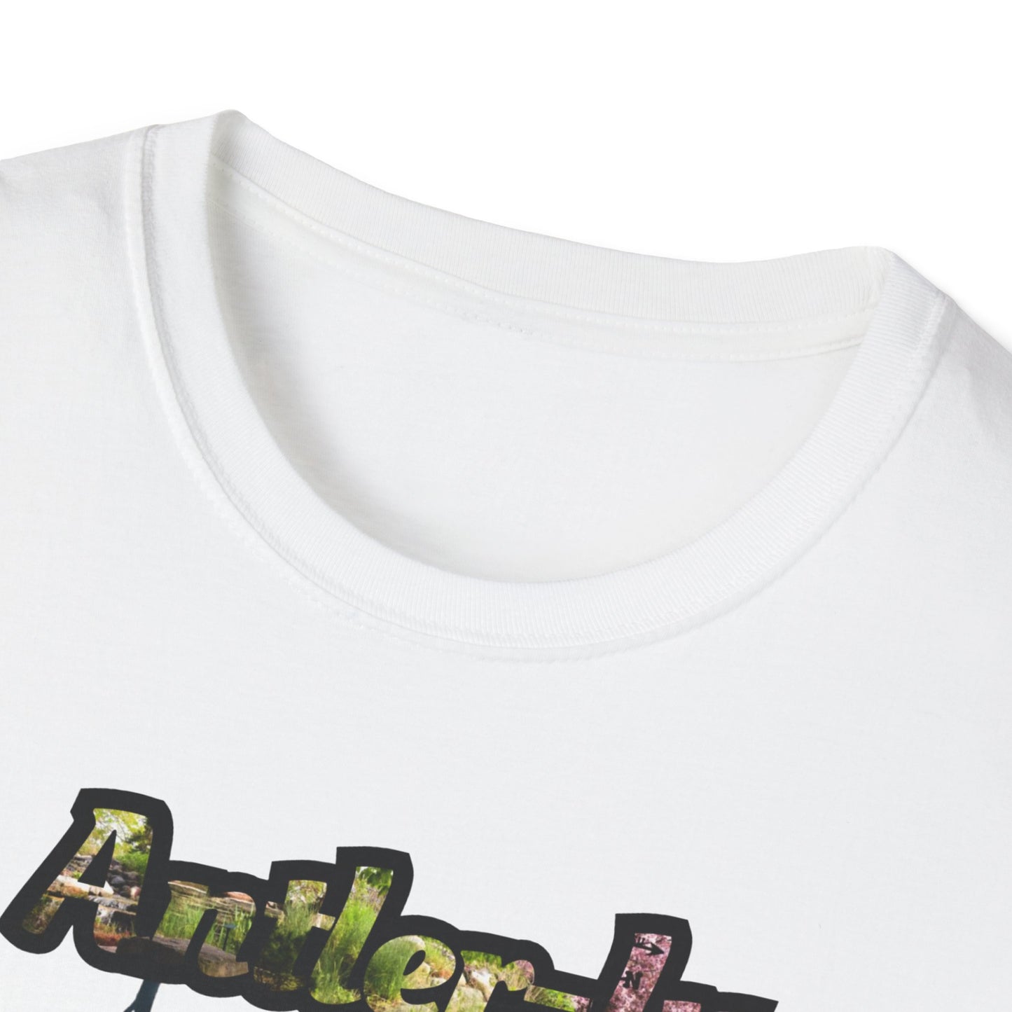 Unisex Softstyle T-Shirt - 'Antler-ly Awesome' Nature Graphic Tee