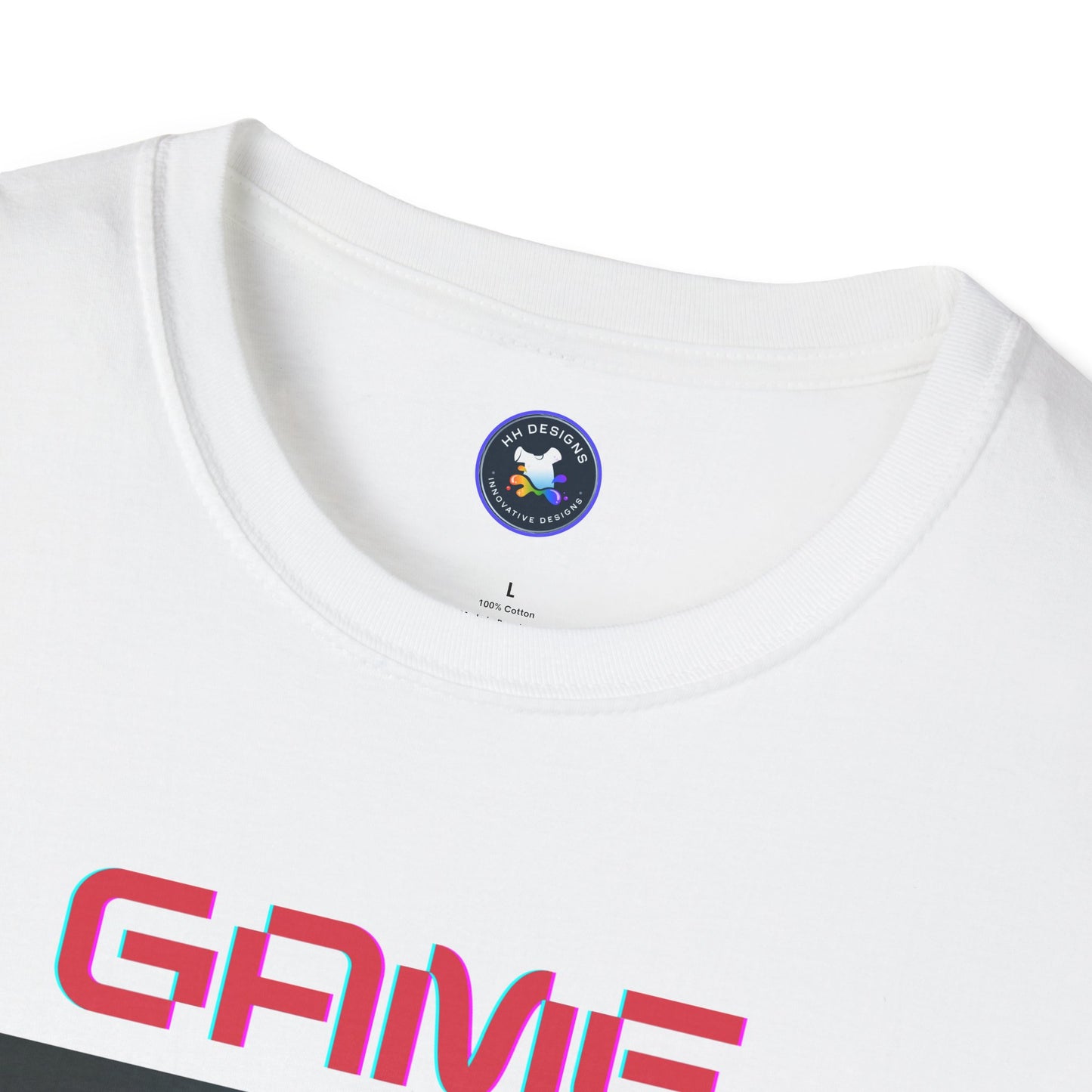 Game Over Unisex Softstyle T-Shirt - Fun Gamer Tee for Casual Wear