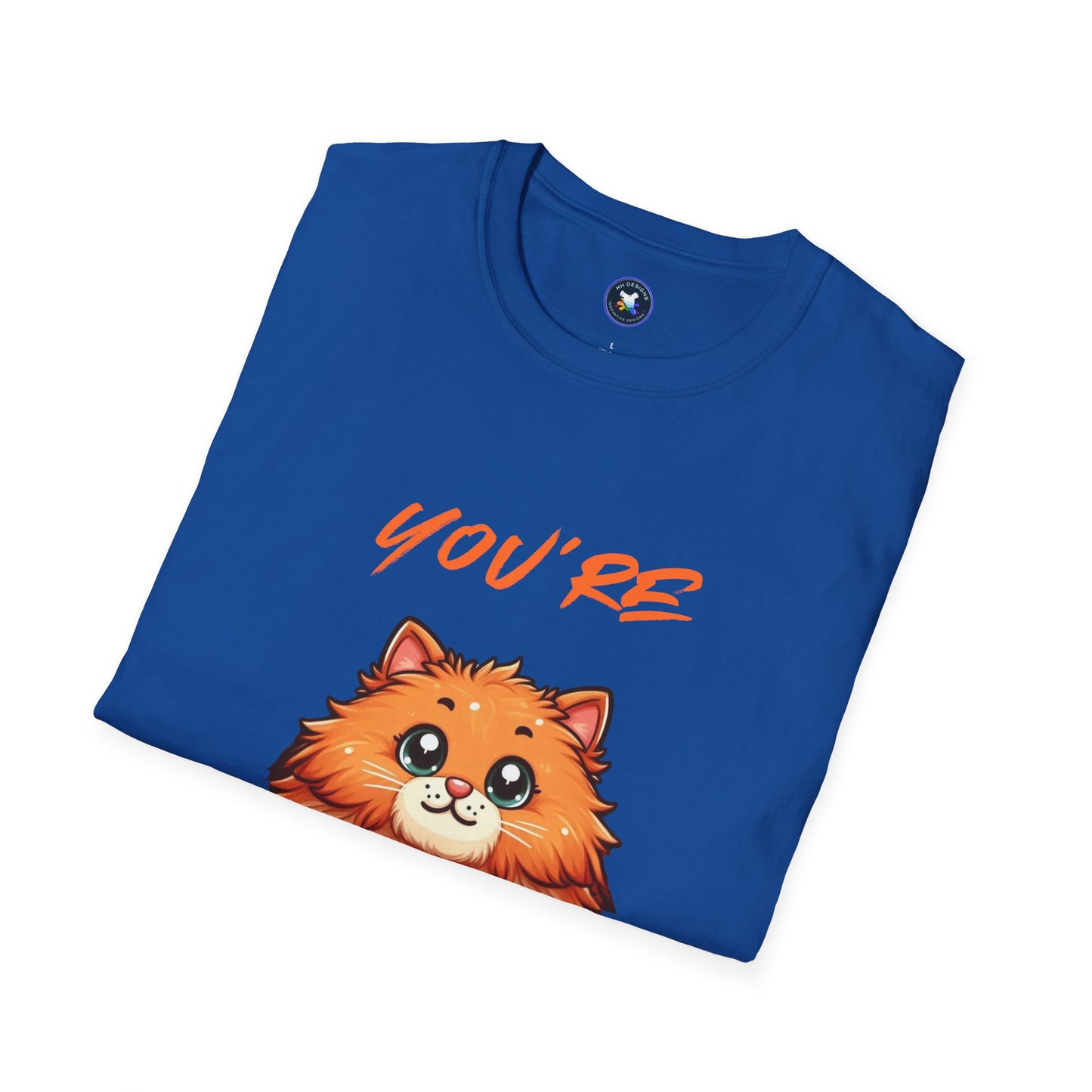 Cute Cat Humor T-Shirt – You're An Asshole Funny Pet Tee