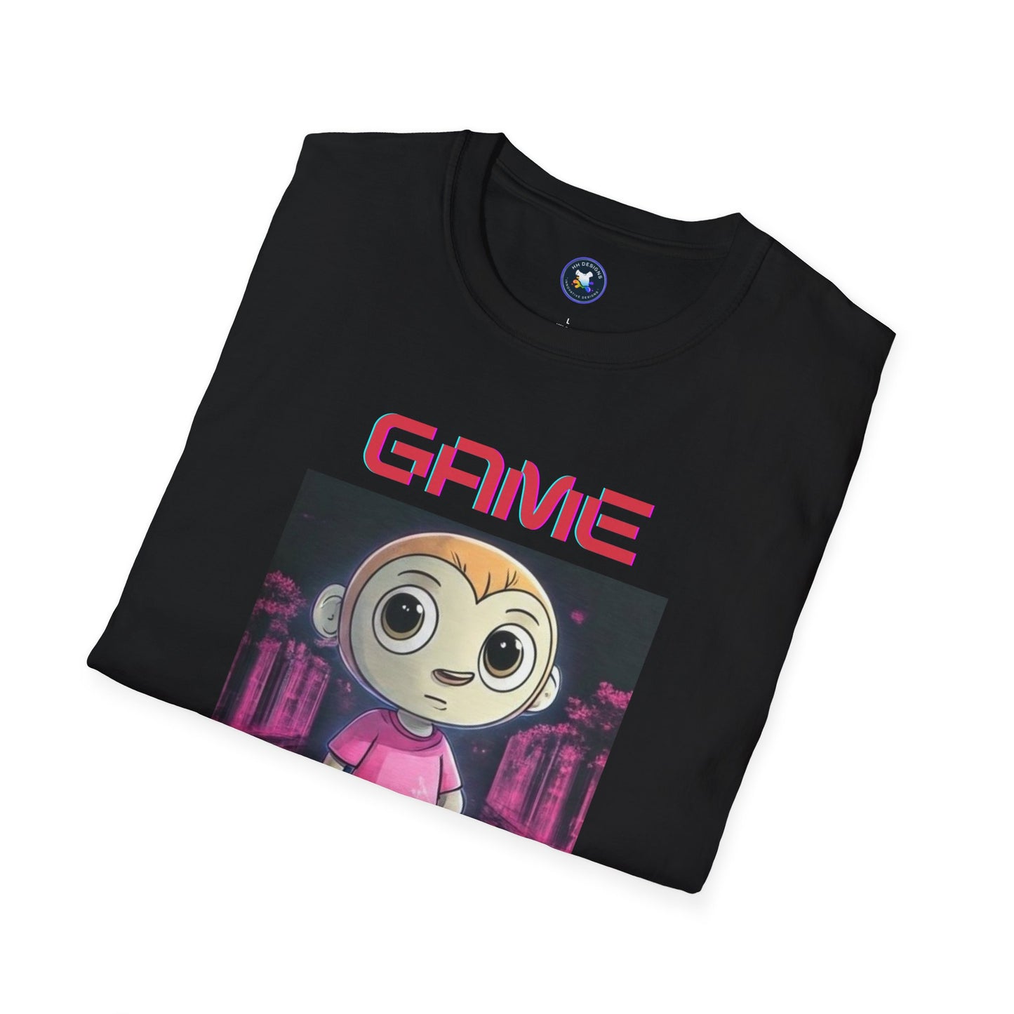 Game Over Unisex Softstyle T-Shirt - Fun Gamer Tee for Casual Wear