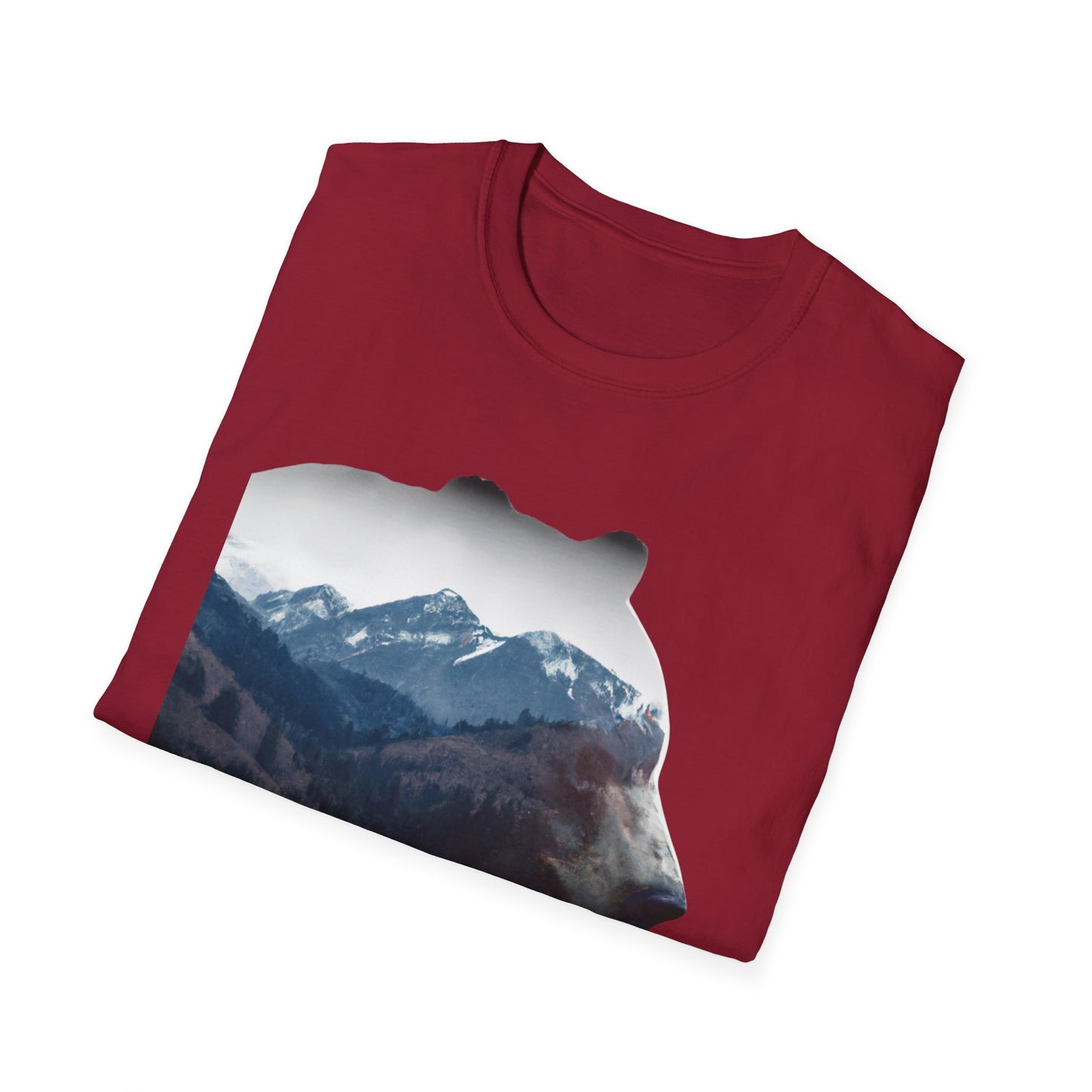 Bear With Me Unisex Softstyle T-Shirt - Nature Lover Tee