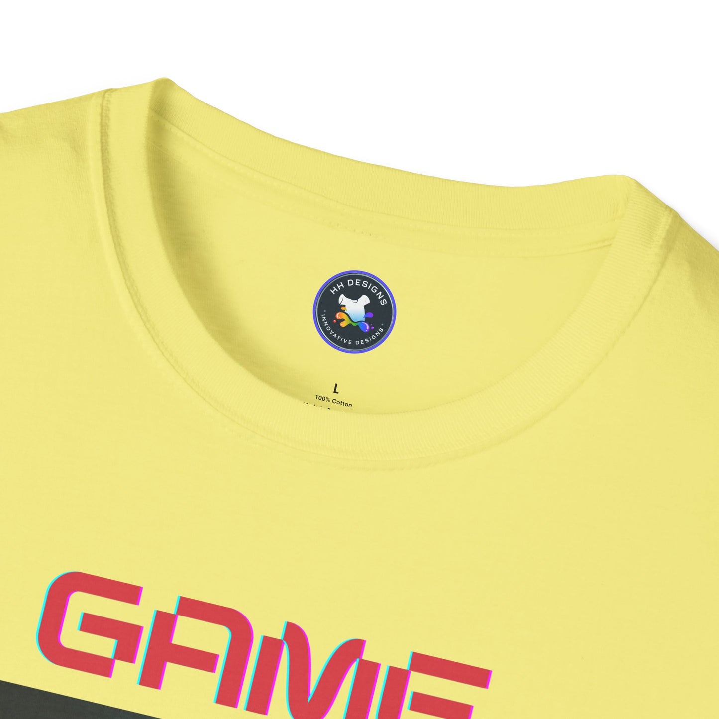 Game Over Unisex Softstyle T-Shirt - Fun Gamer Tee for Casual Wear