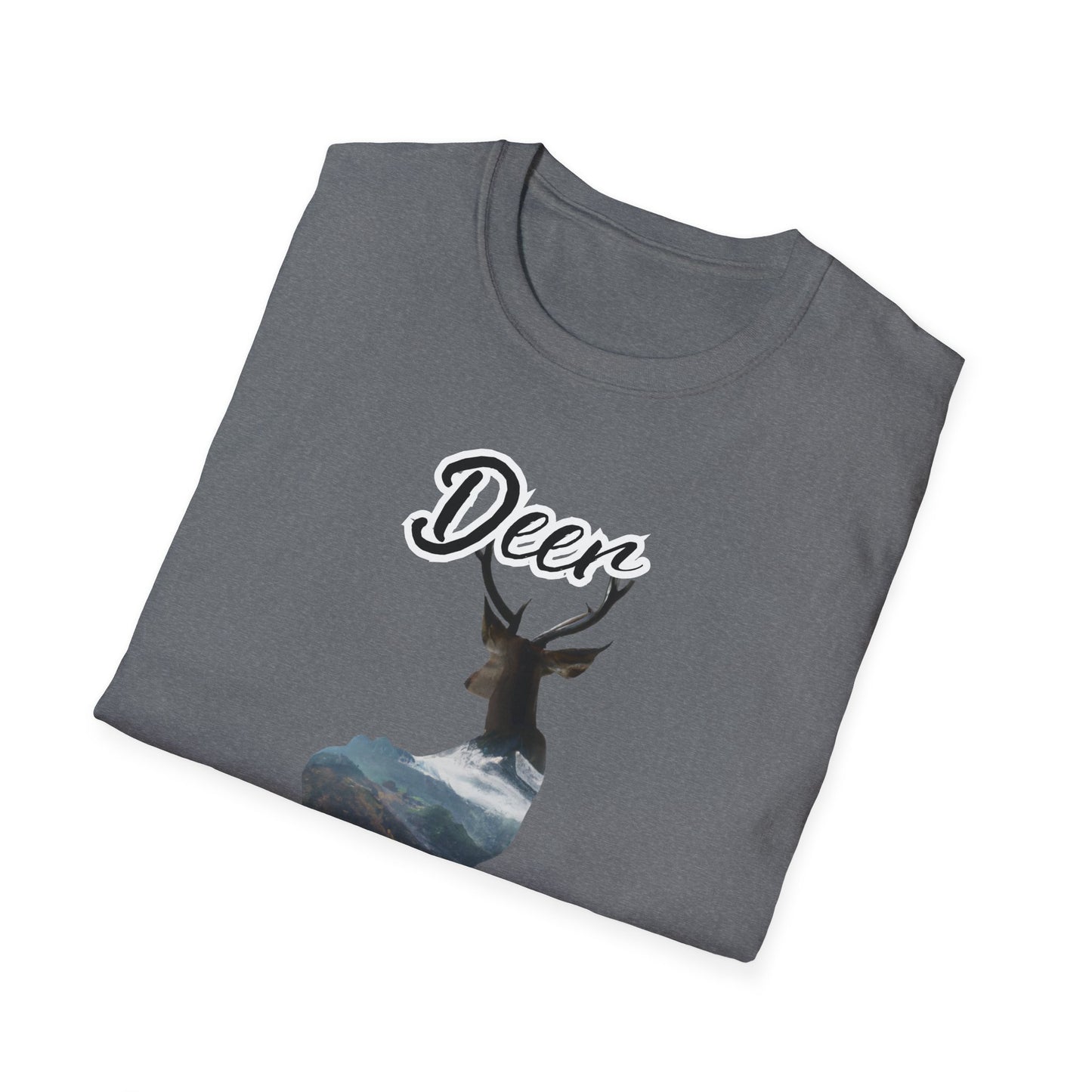Unisex Softstyle T-Shirt - 'Deer to be Different' Nature-Inspired Tee