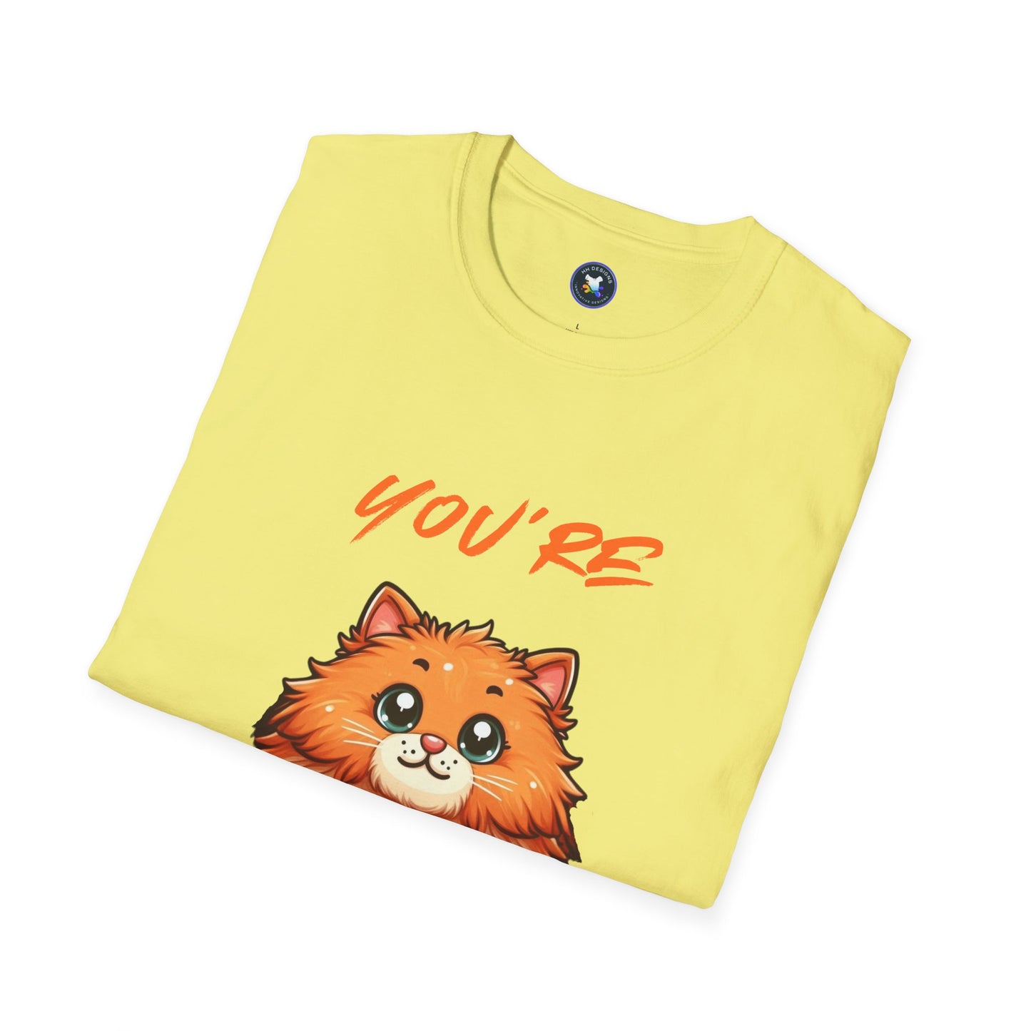 Cute Cat Humor T-Shirt – You're An Asshole Funny Pet Tee