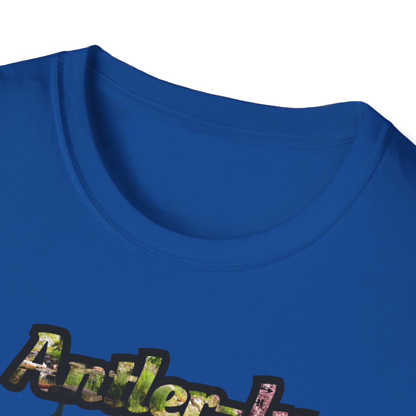 Unisex Softstyle T-Shirt - 'Antler-ly Awesome' Nature Graphic Tee