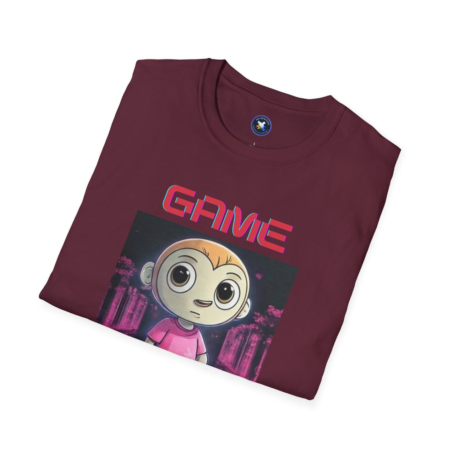 Game Over Unisex Softstyle T-Shirt - Fun Gamer Tee for Casual Wear