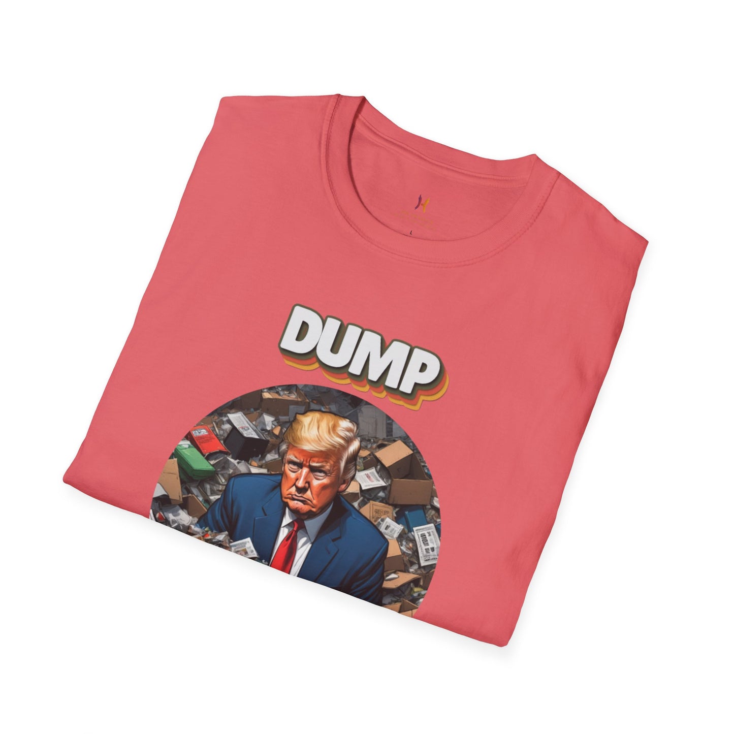 Humorous Unisex T-Shirt - "Dump Trump" Statement Tee for Political Activism and Casual Wear