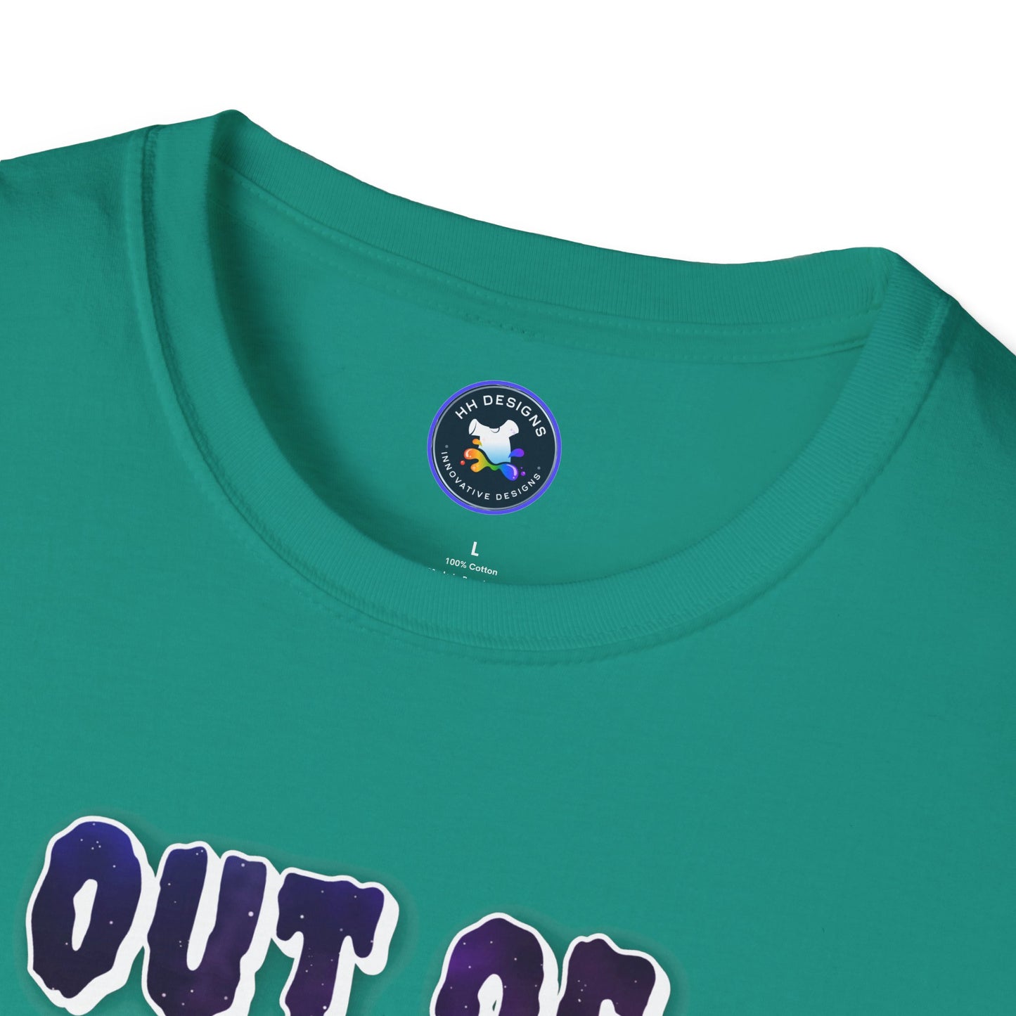Out of This World Unisex Softstyle T-Shirt - Fun Alien Graphic Tee