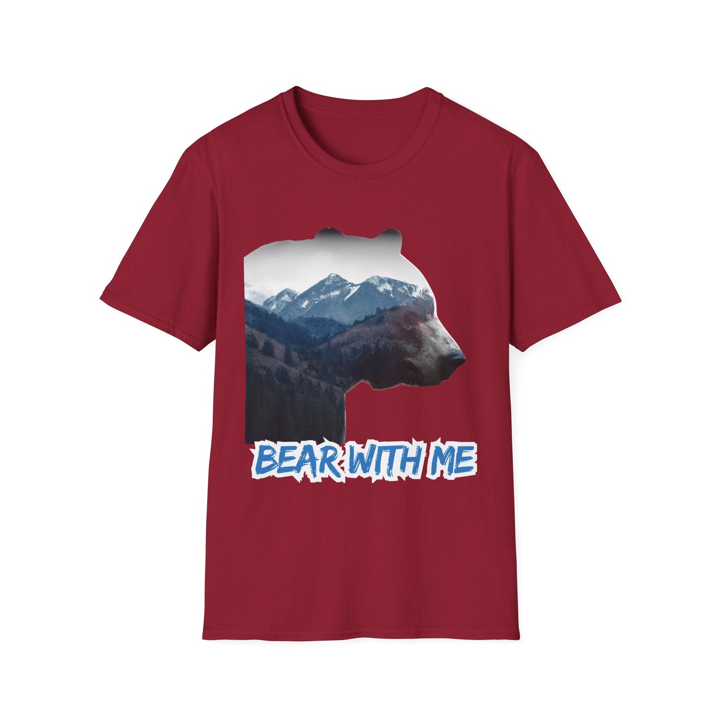 Bear With Me Unisex Softstyle T-Shirt - Nature Lover Tee