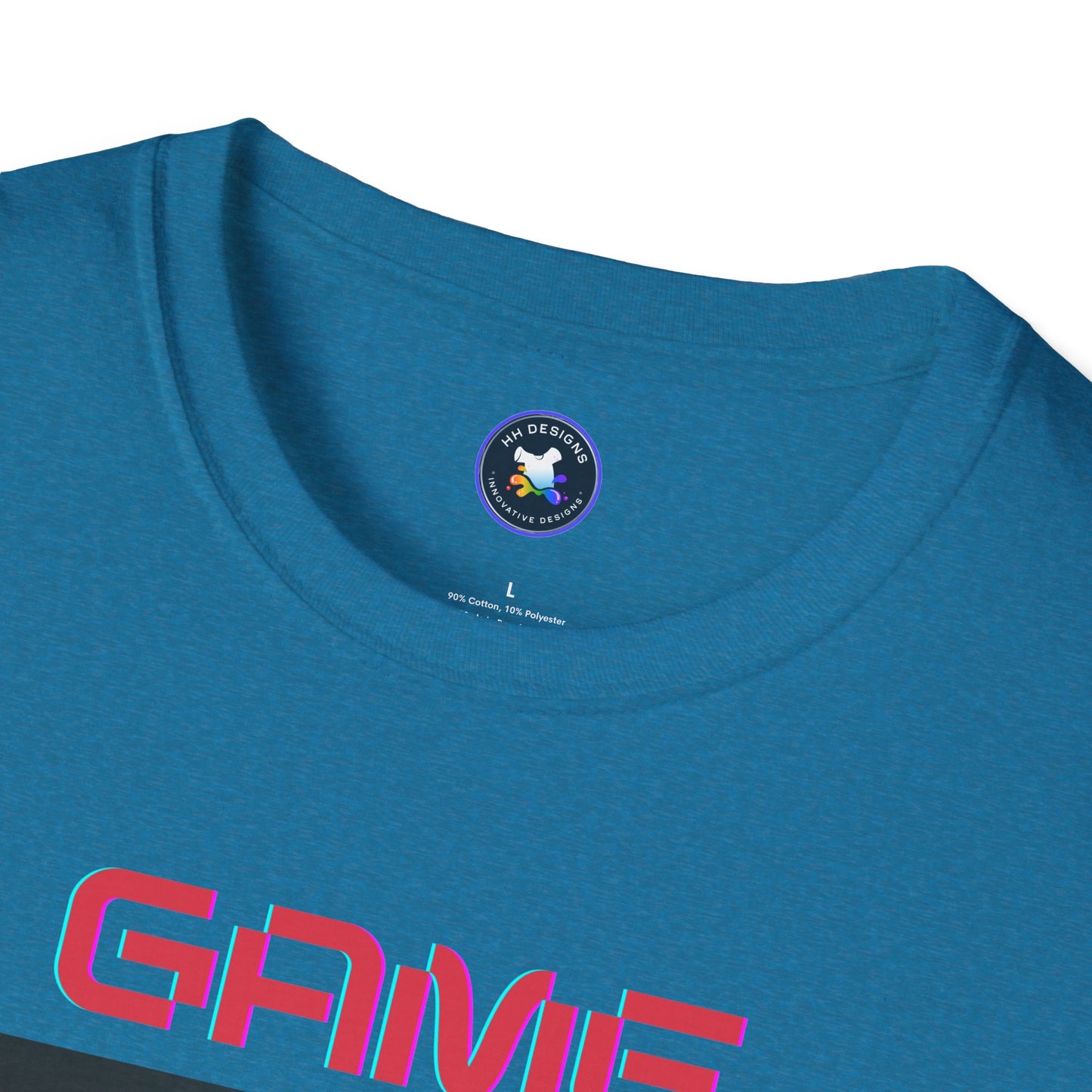Game Over Unisex Softstyle T-Shirt - Fun Gamer Tee for Casual Wear