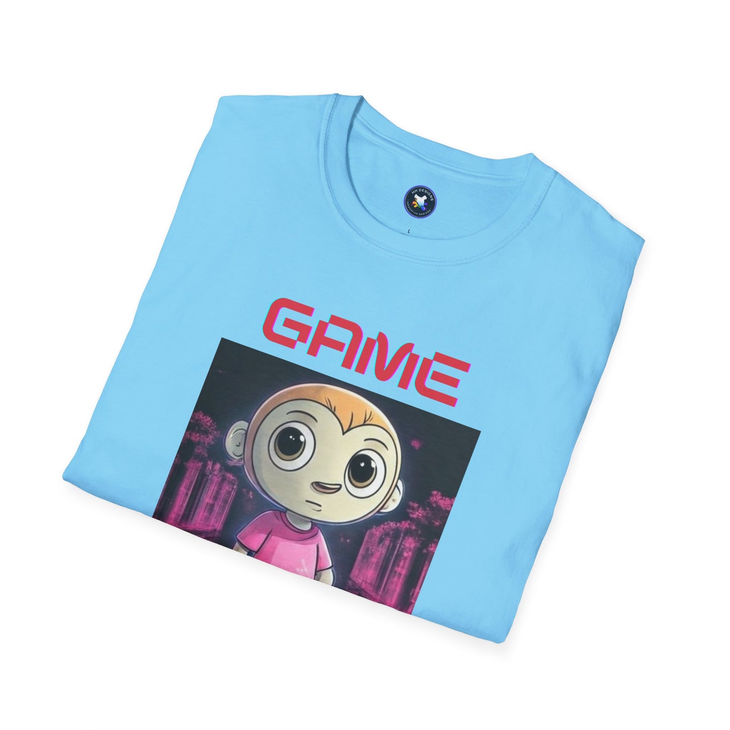 Game Over Unisex Softstyle T-Shirt - Fun Gamer Tee for Casual Wear