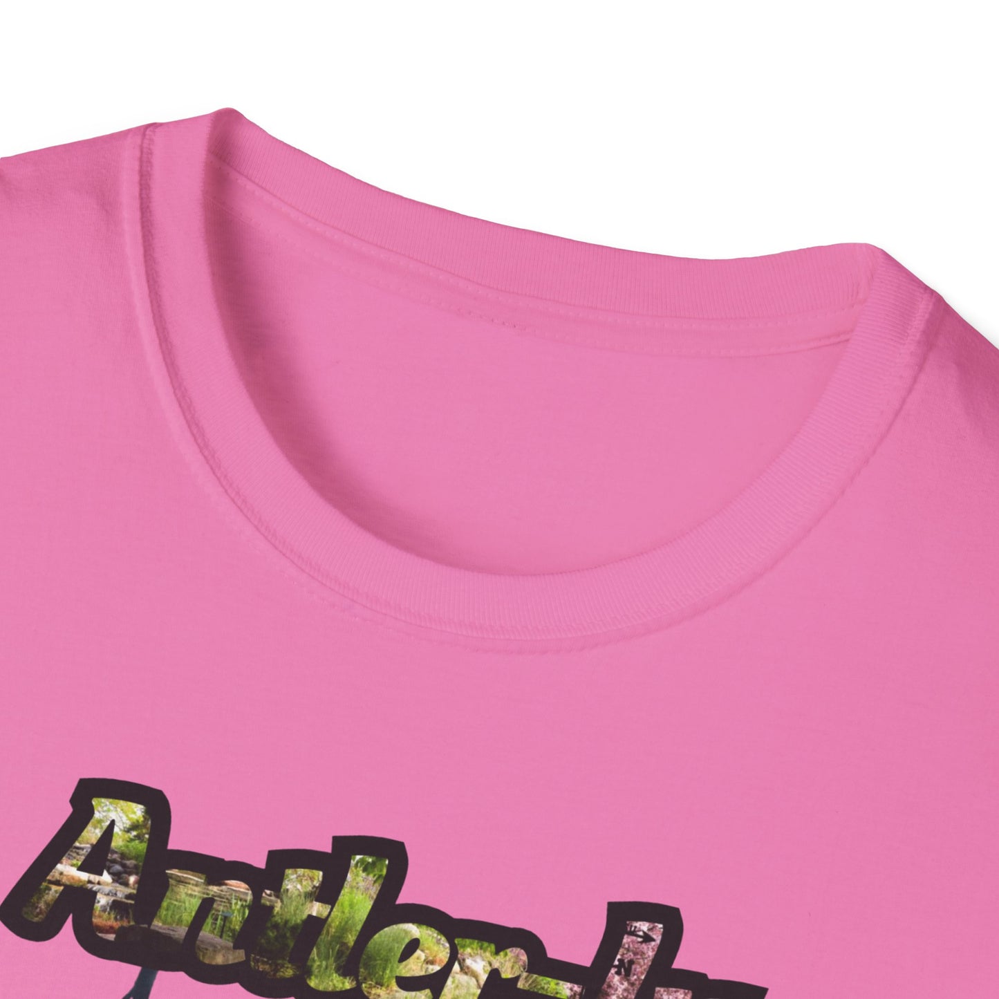 Unisex Softstyle T-Shirt - 'Antler-ly Awesome' Nature Graphic Tee