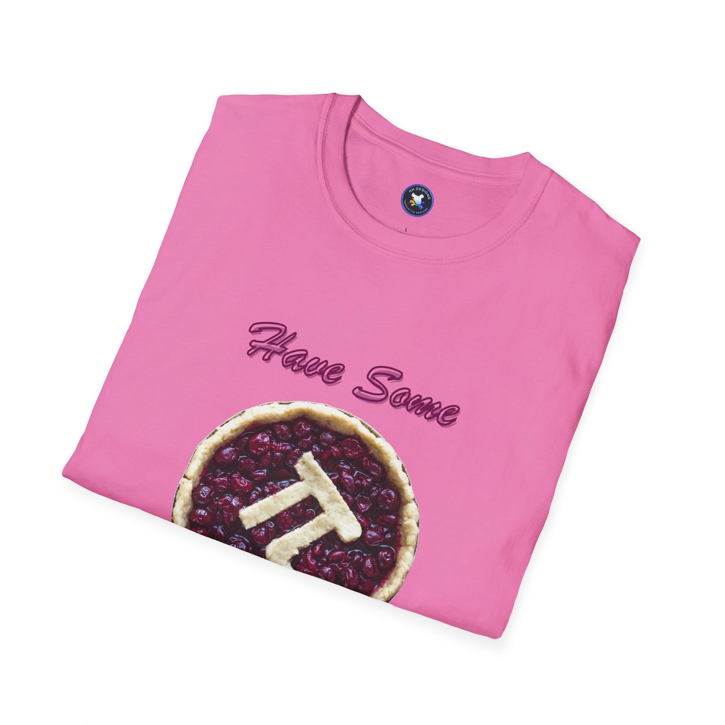 Fun Pi Day Unisex Softstyle T-Shirt - "Have Some Pi" Graphic Tee
