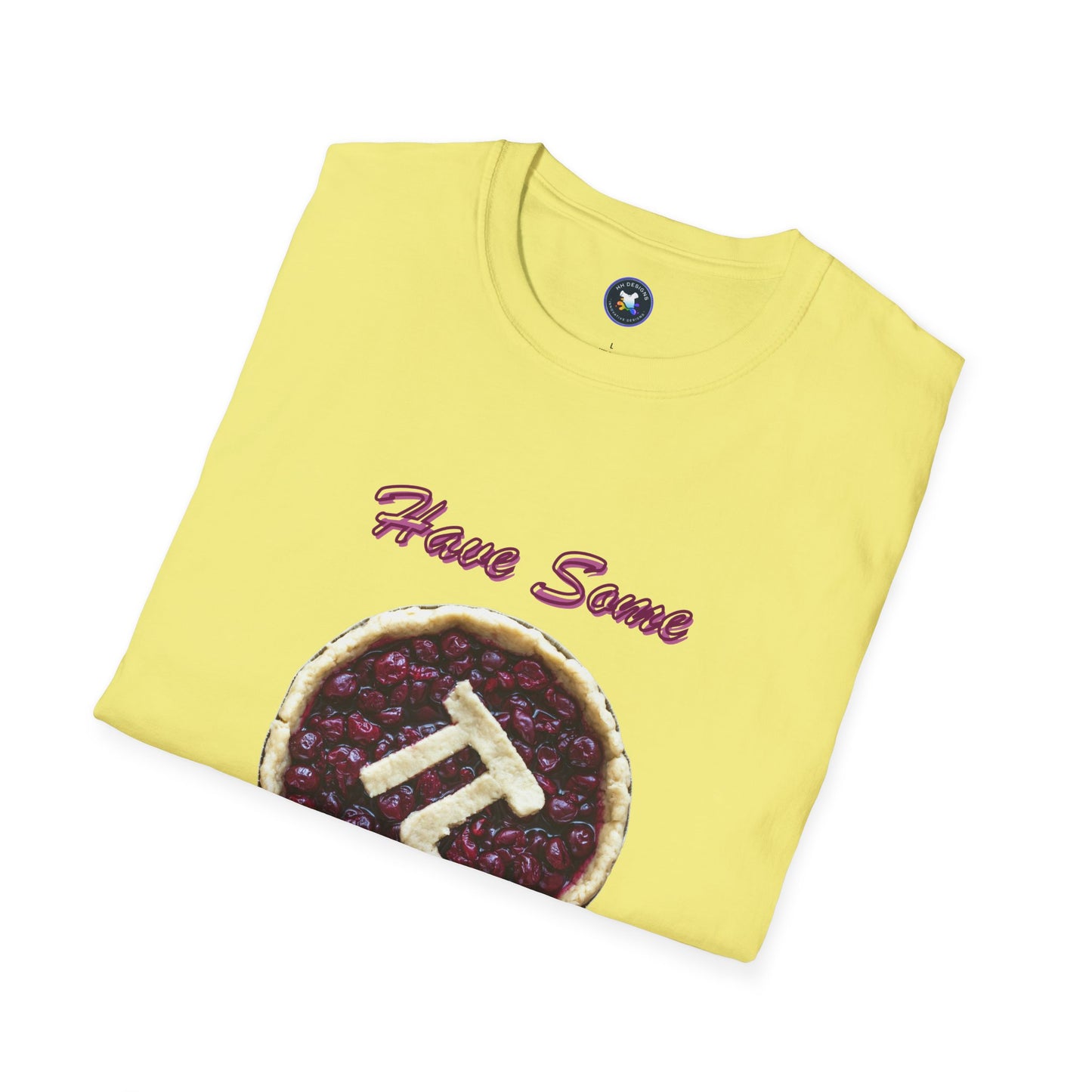 Fun Pi Day Unisex Softstyle T-Shirt - "Have Some Pi" Graphic Tee