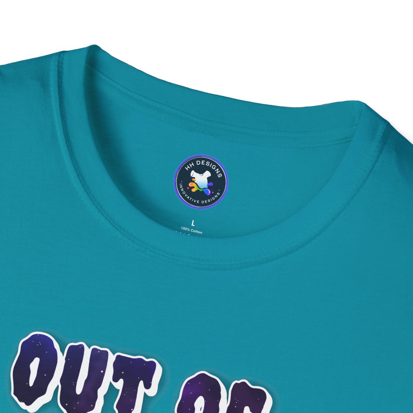 Out of This World Unisex Softstyle T-Shirt - Fun Alien Graphic Tee