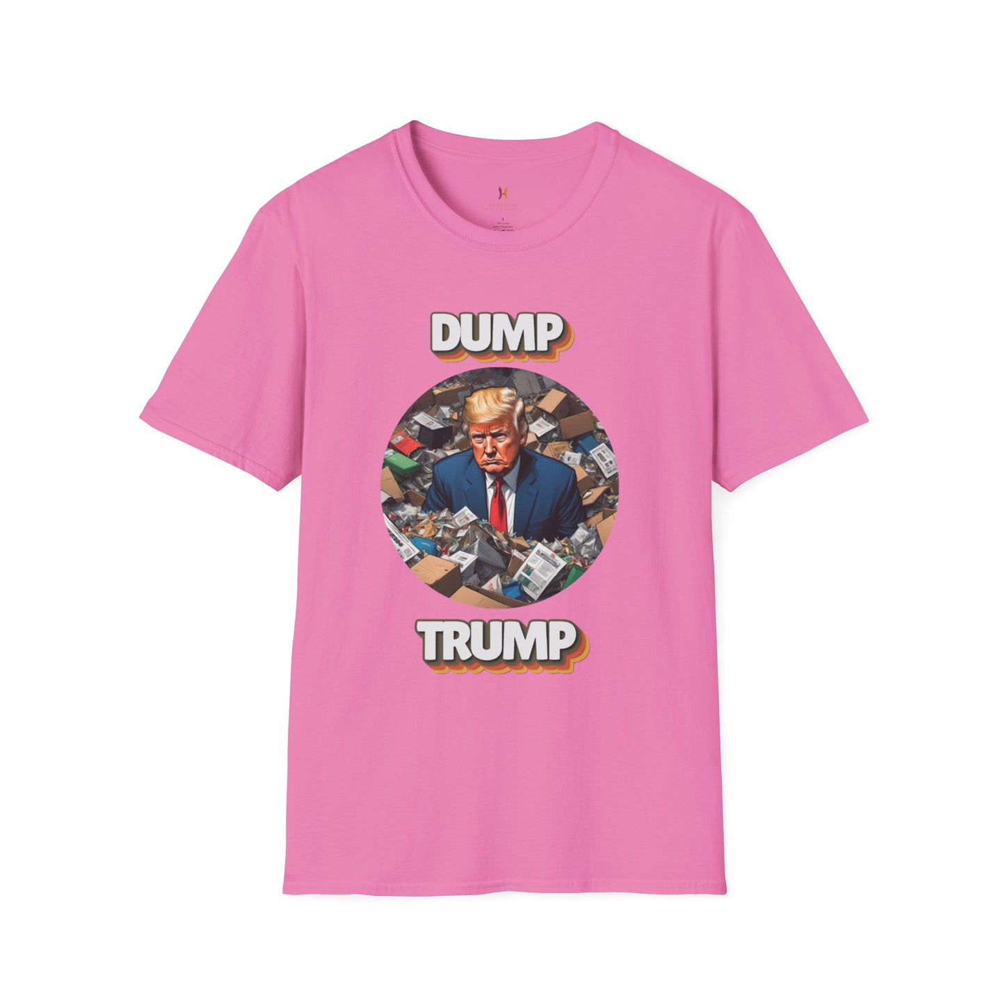 Humorous Unisex T-Shirt - "Dump Trump" Statement Tee for Political Activism and Casual Wear