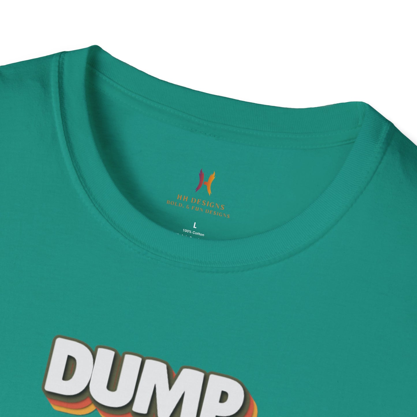 Humorous Unisex T-Shirt - "Dump Trump" Statement Tee for Political Activism and Casual Wear