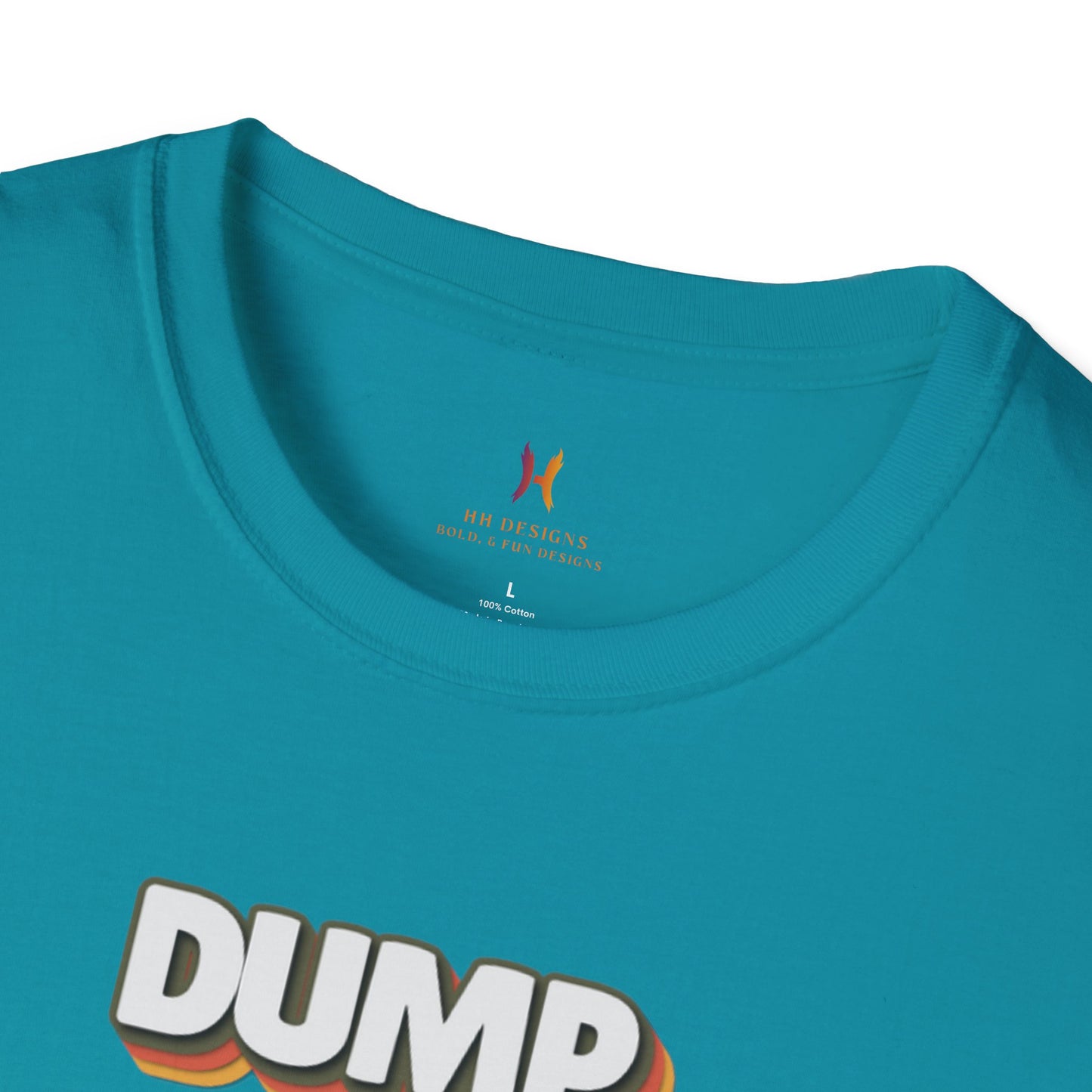 Humorous Unisex T-Shirt - "Dump Trump" Statement Tee for Political Activism and Casual Wear