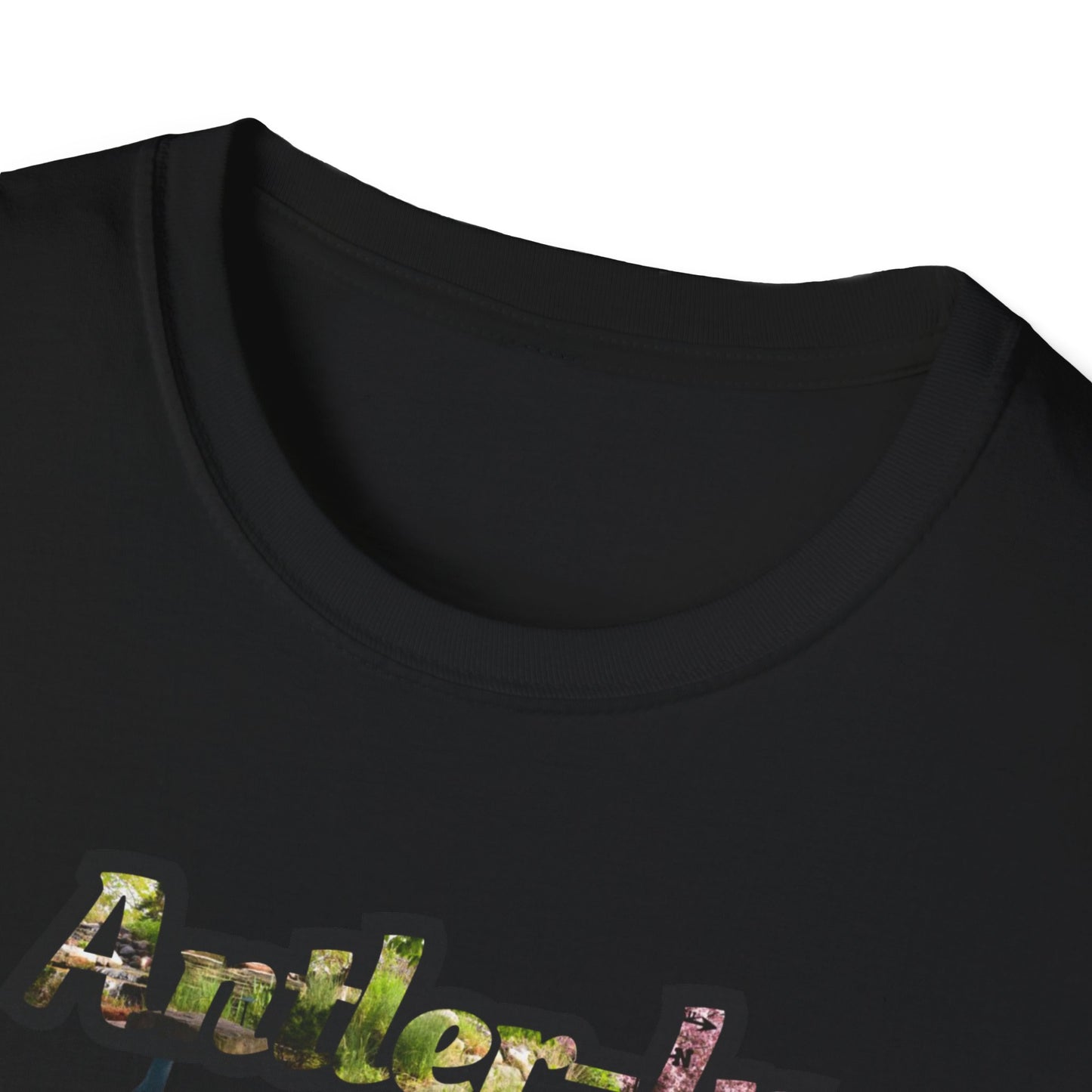 Unisex Softstyle T-Shirt - 'Antler-ly Awesome' Nature Graphic Tee