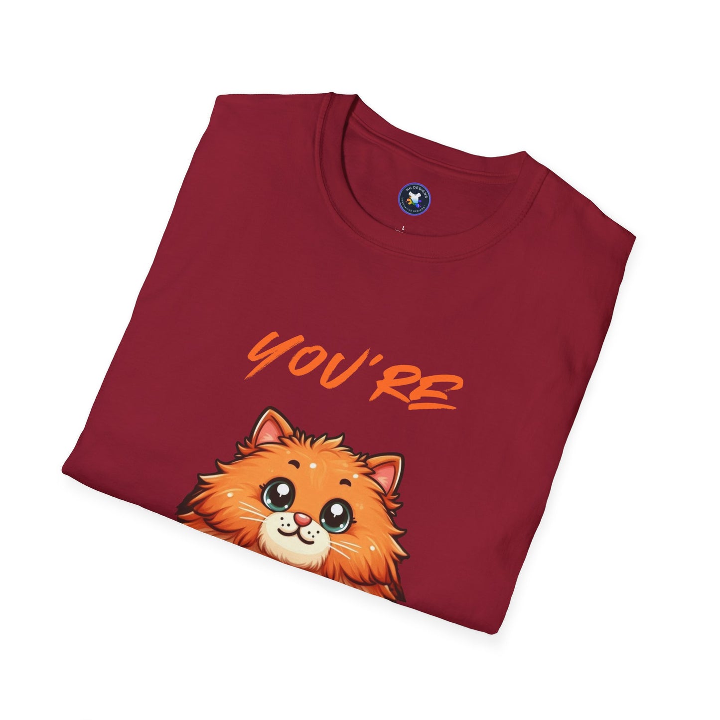 Cute Cat Humor T-Shirt – You're An Asshole Funny Pet Tee