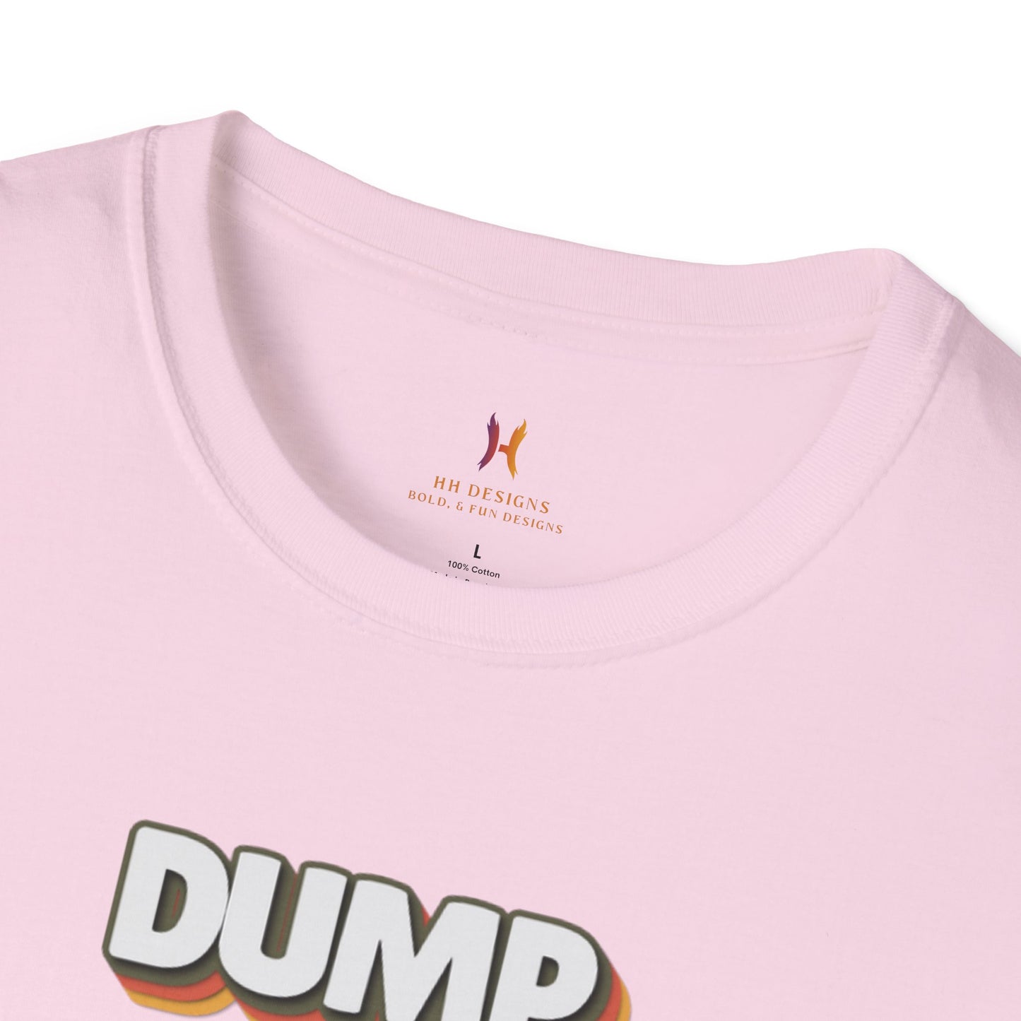 Humorous Unisex T-Shirt - "Dump Trump" Statement Tee for Political Activism and Casual Wear