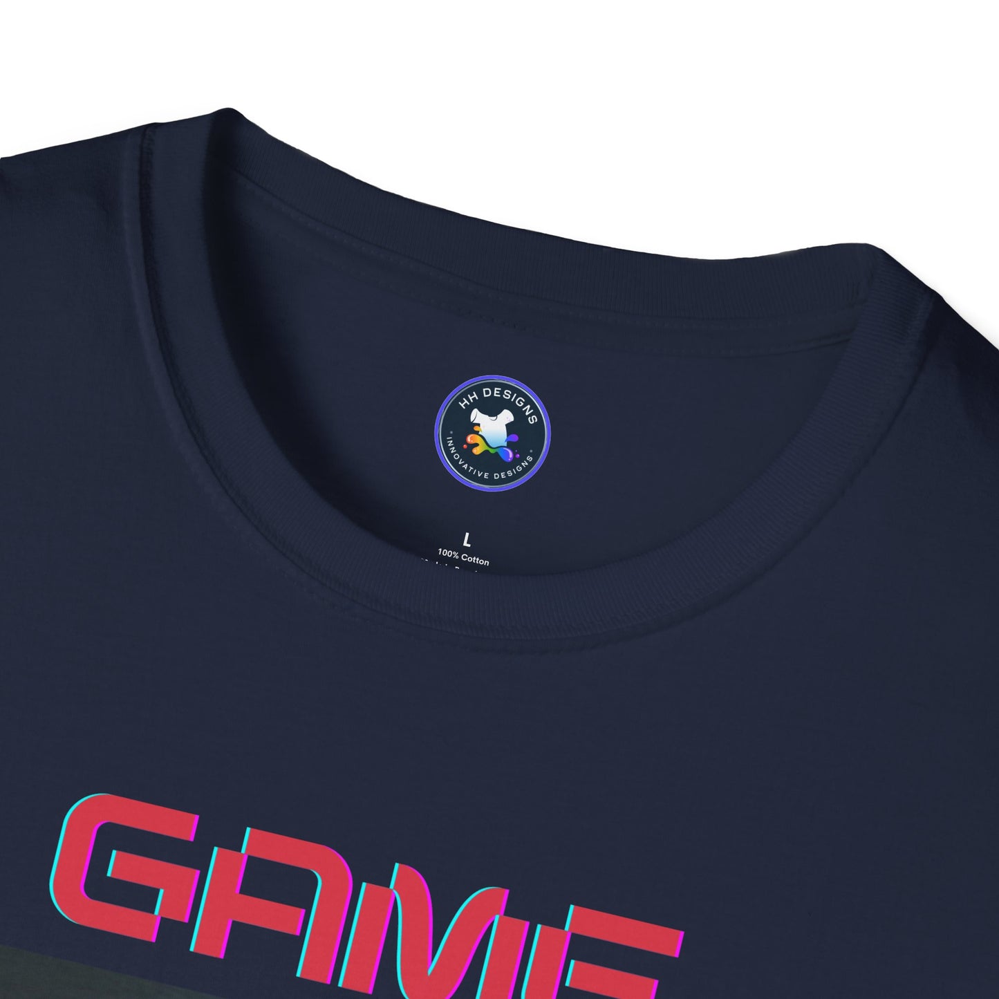 Game Over Unisex Softstyle T-Shirt - Fun Gamer Tee for Casual Wear