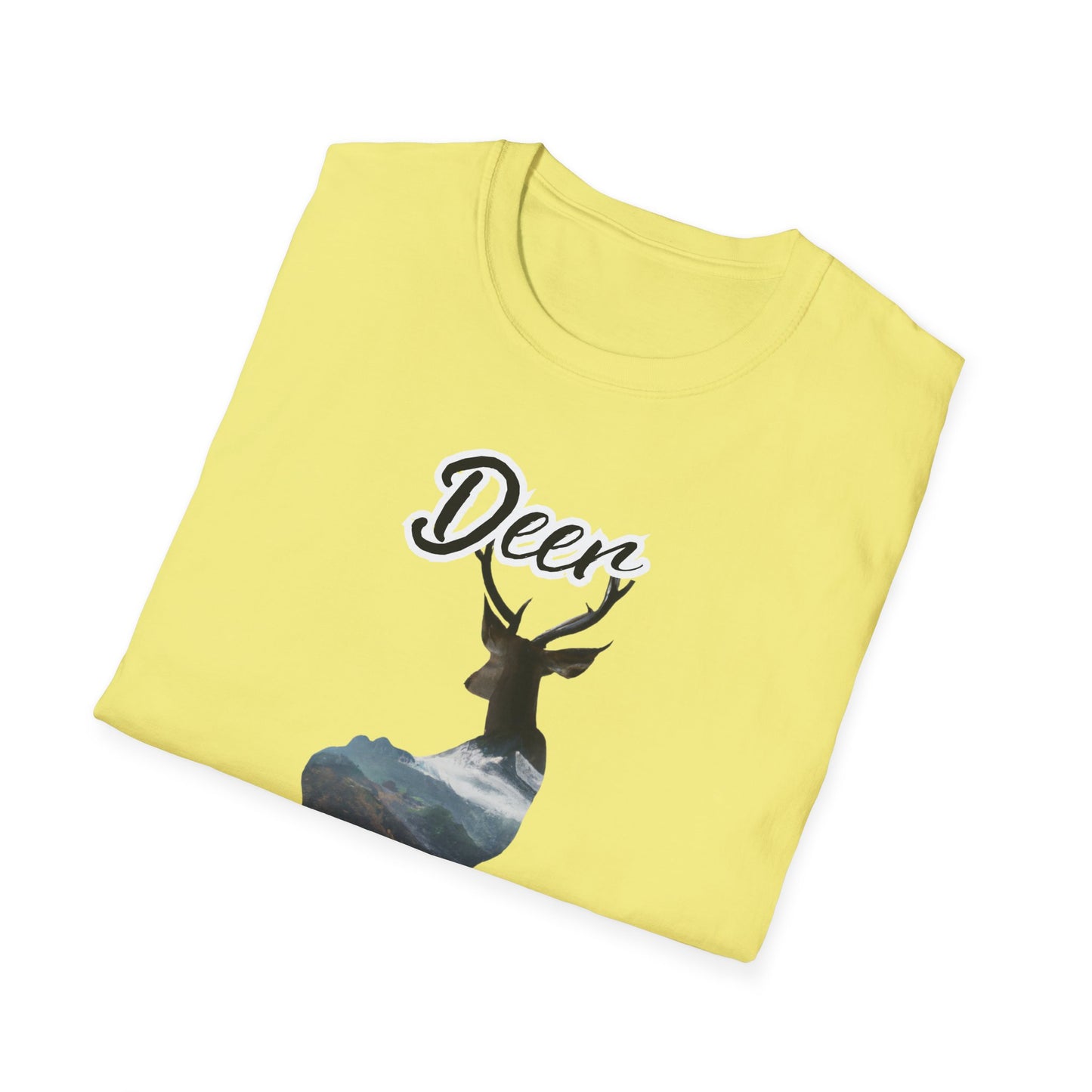 Unisex Softstyle T-Shirt - 'Deer to be Different' Nature-Inspired Tee