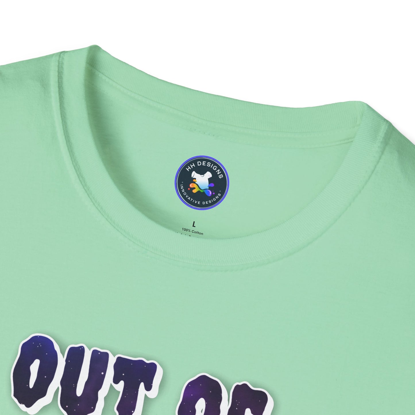 Out of This World Unisex Softstyle T-Shirt - Fun Alien Graphic Tee