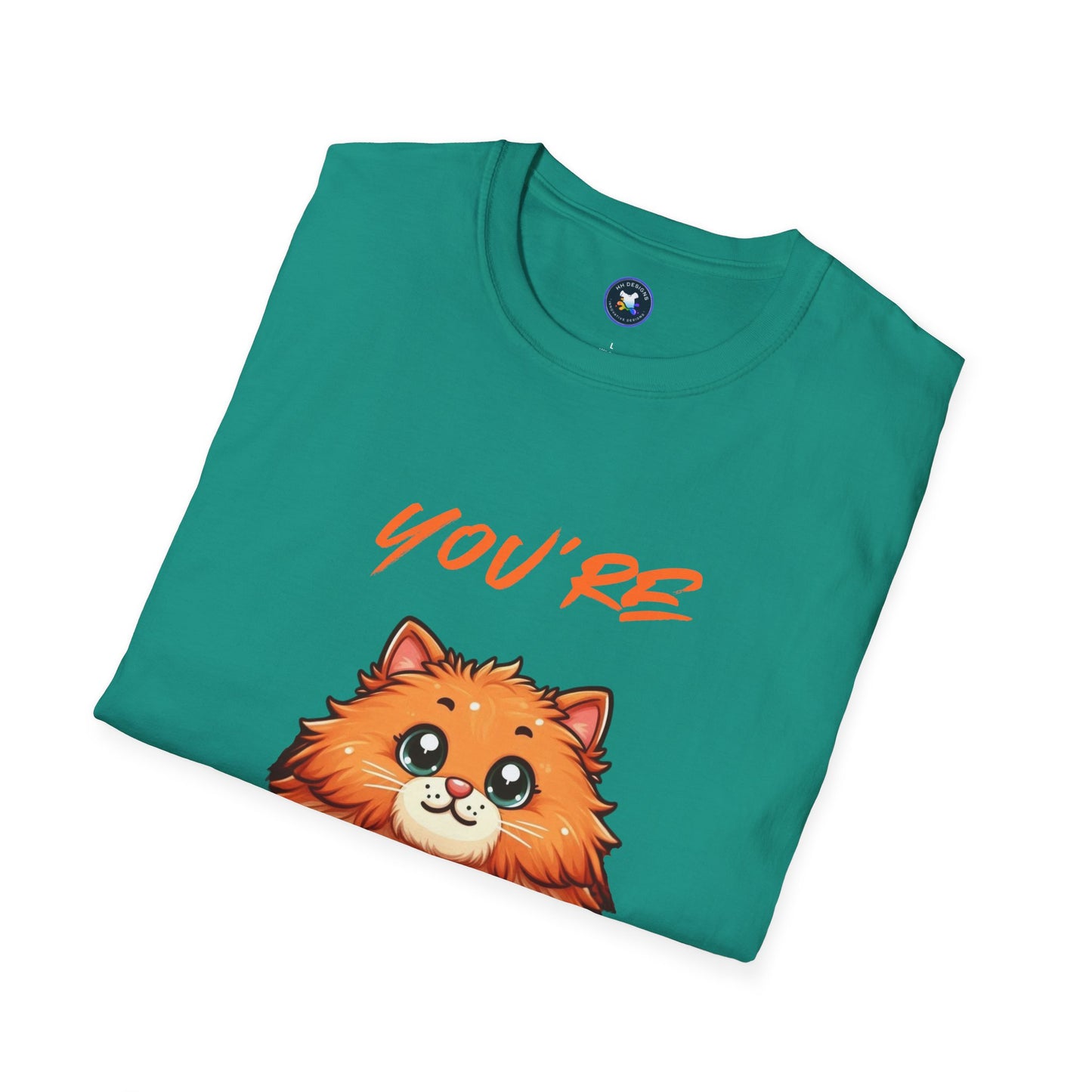 Cute Cat Humor T-Shirt – You're An Asshole Funny Pet Tee