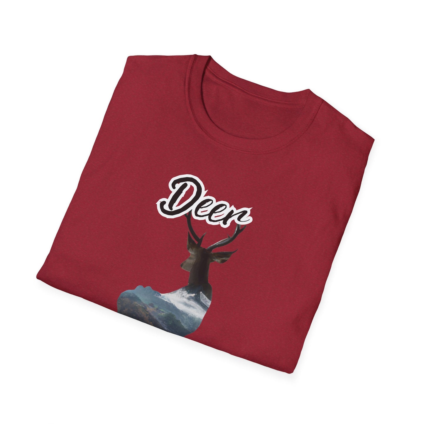 Unisex Softstyle T-Shirt - 'Deer to be Different' Nature-Inspired Tee