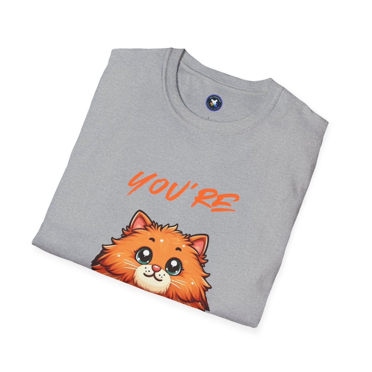 Cute Cat Humor T-Shirt – You're An Asshole Funny Pet Tee