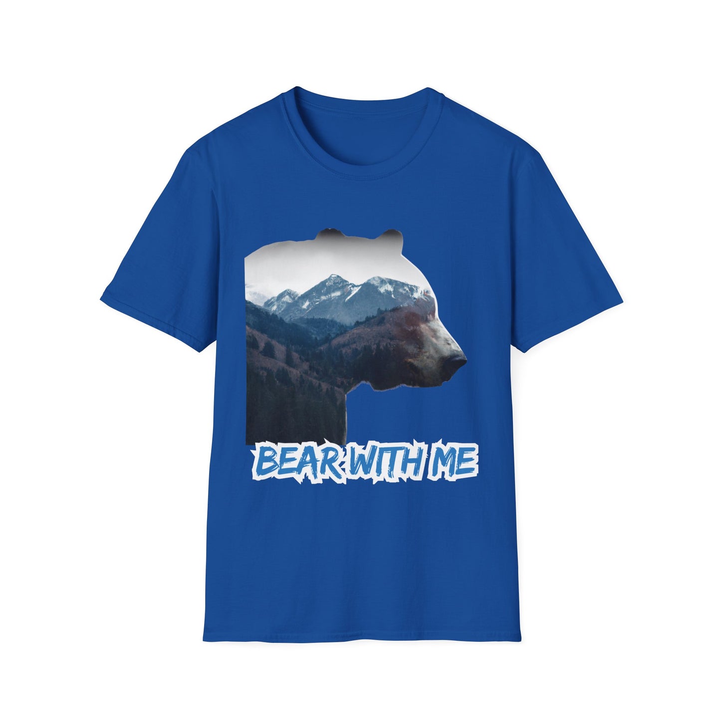 Bear With Me Unisex Softstyle T-Shirt - Nature Lover Tee