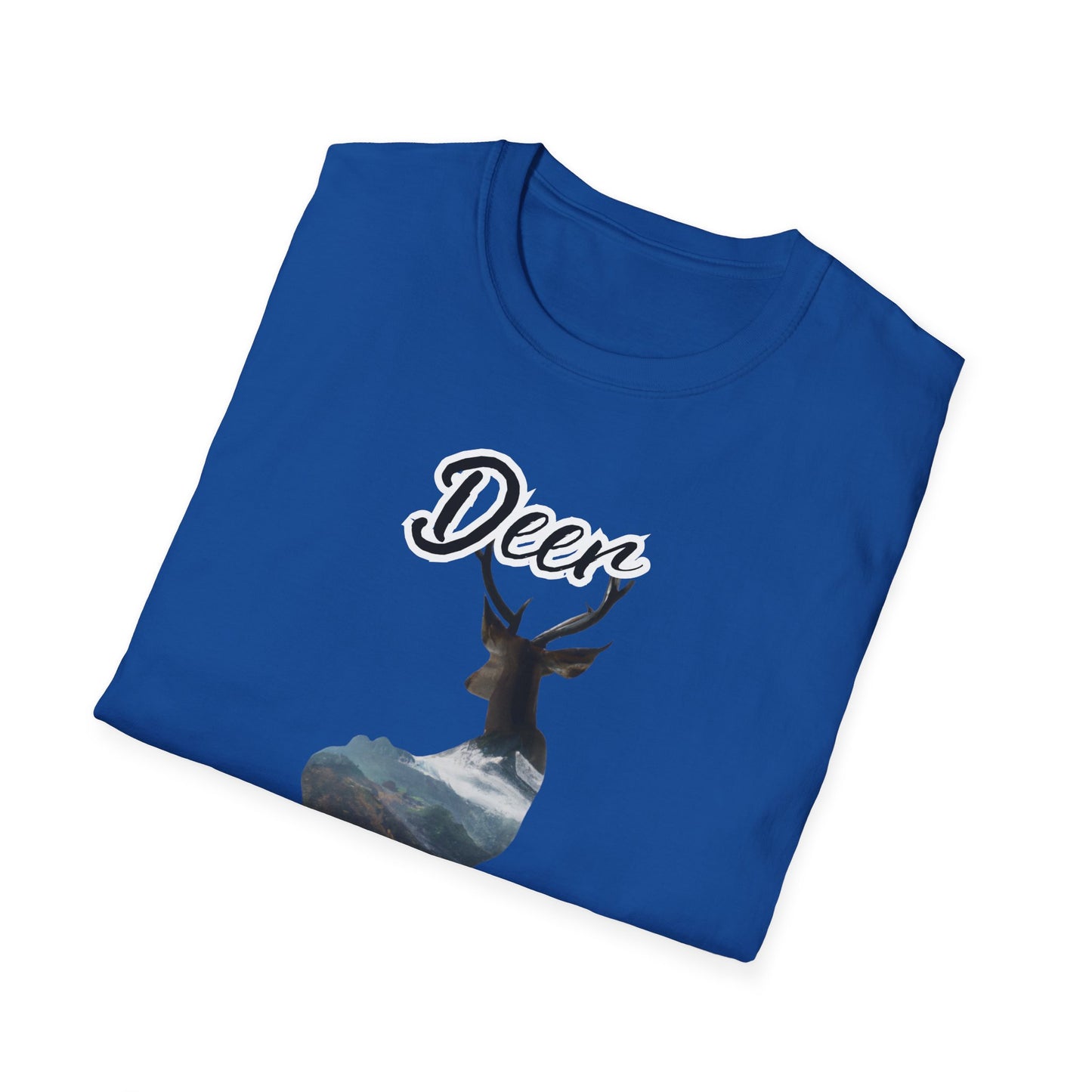 Unisex Softstyle T-Shirt - 'Deer to be Different' Nature-Inspired Tee