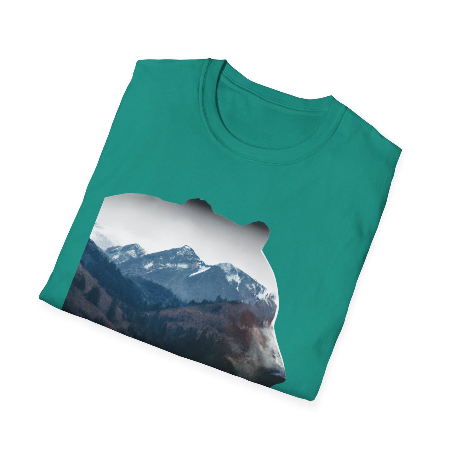 Bear With Me Unisex Softstyle T-Shirt - Nature Lover Tee