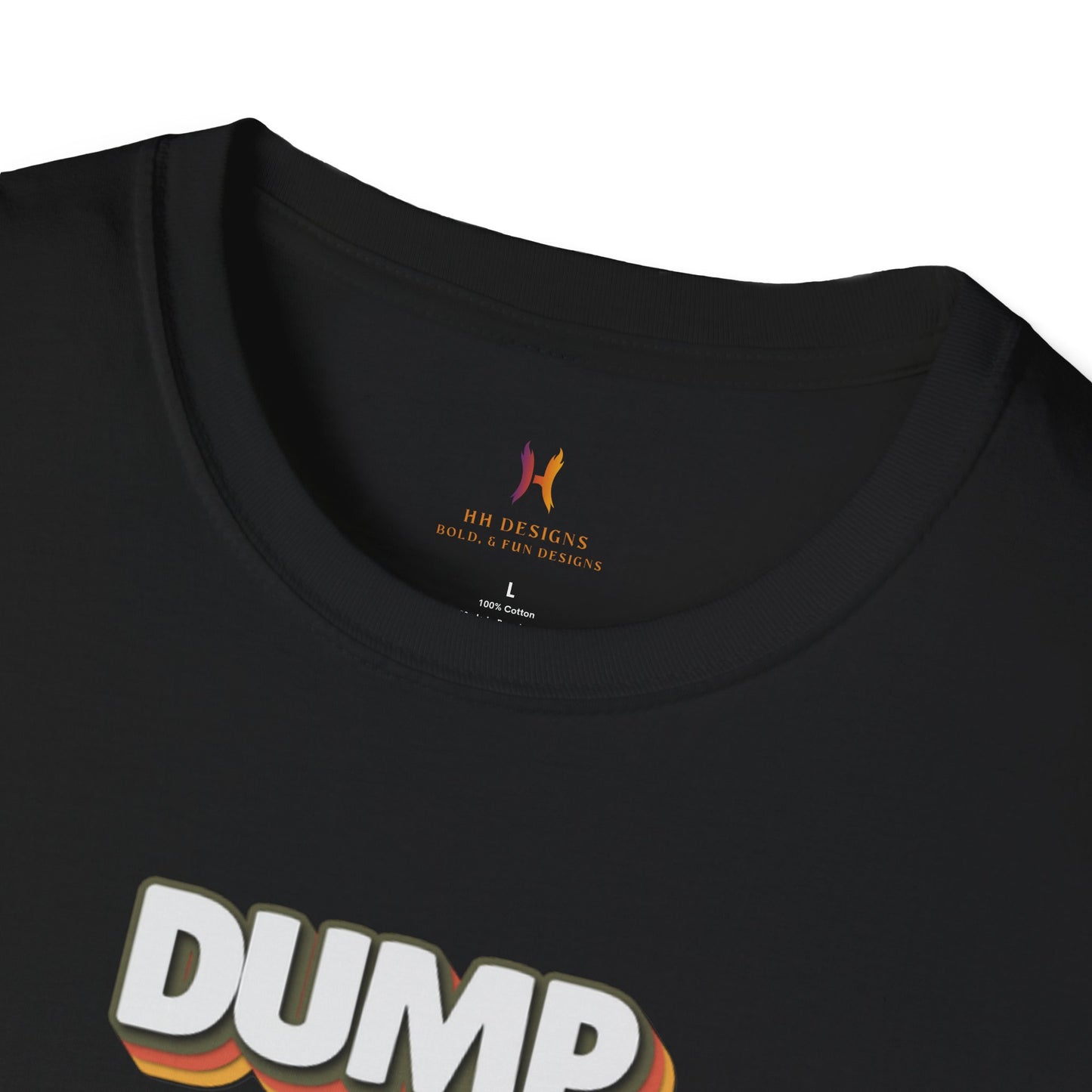 Humorous Unisex T-Shirt - "Dump Trump" Statement Tee for Political Activism and Casual Wear