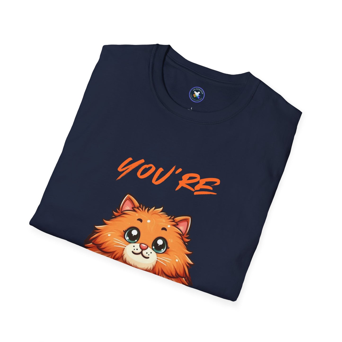 Cute Cat Humor T-Shirt – You're An Asshole Funny Pet Tee