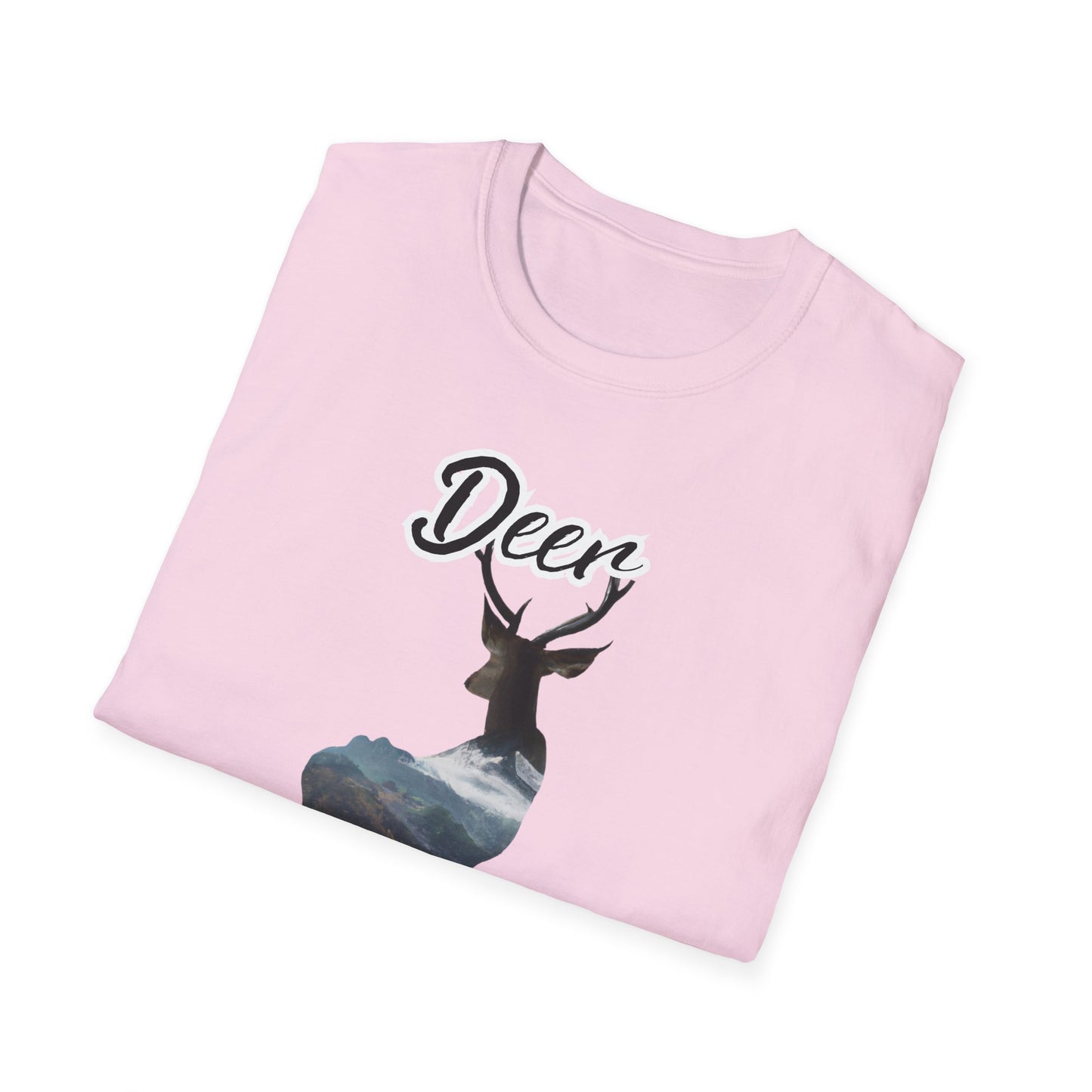 Unisex Softstyle T-Shirt - 'Deer to be Different' Nature-Inspired Tee