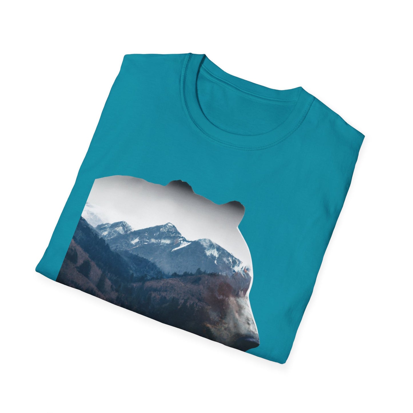 Bear With Me Unisex Softstyle T-Shirt - Nature Lover Tee