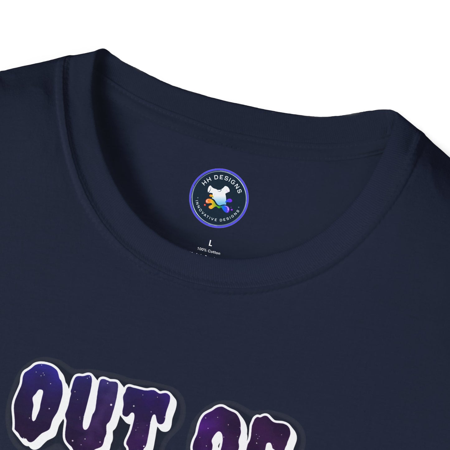 Out of This World Unisex Softstyle T-Shirt - Fun Alien Graphic Tee