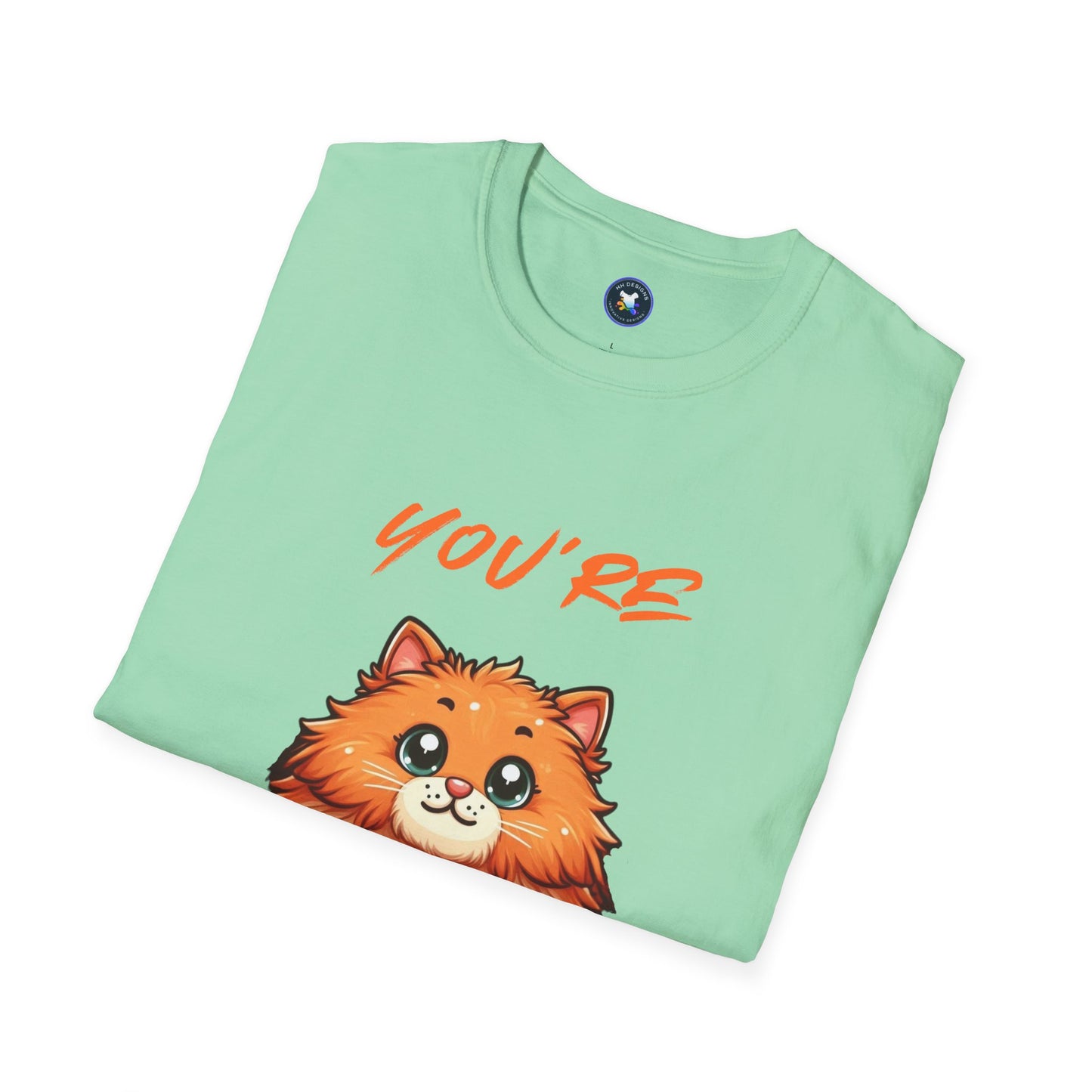 Cute Cat Humor T-Shirt – You're An Asshole Funny Pet Tee