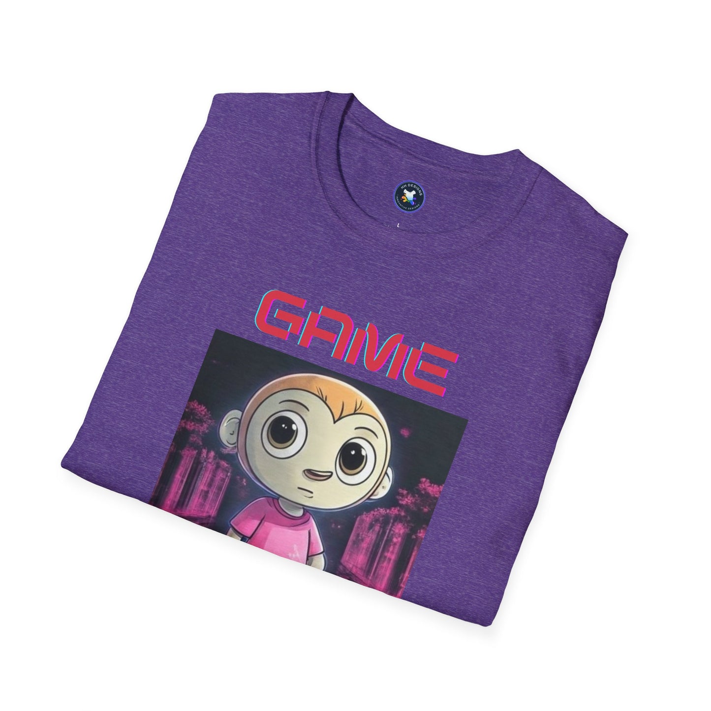Game Over Unisex Softstyle T-Shirt - Fun Gamer Tee for Casual Wear