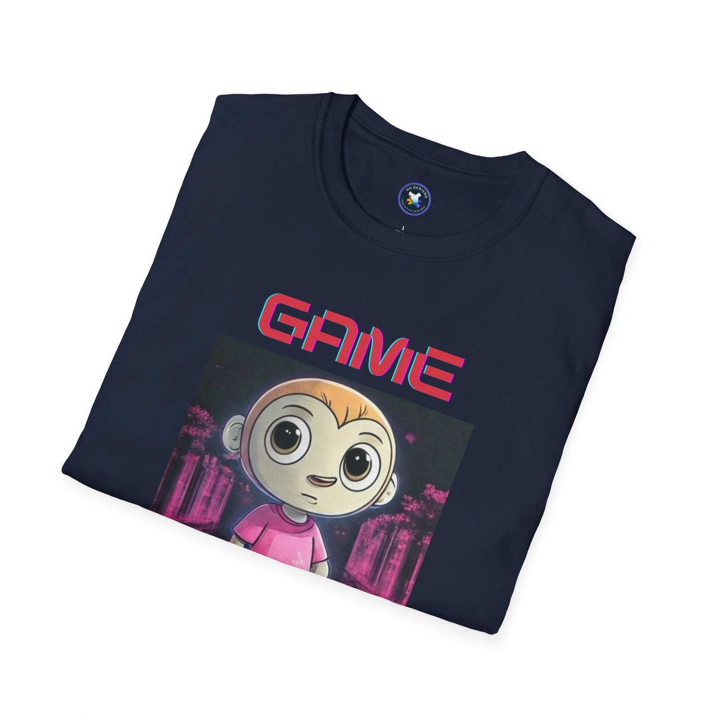 Game Over Unisex Softstyle T-Shirt - Fun Gamer Tee for Casual Wear