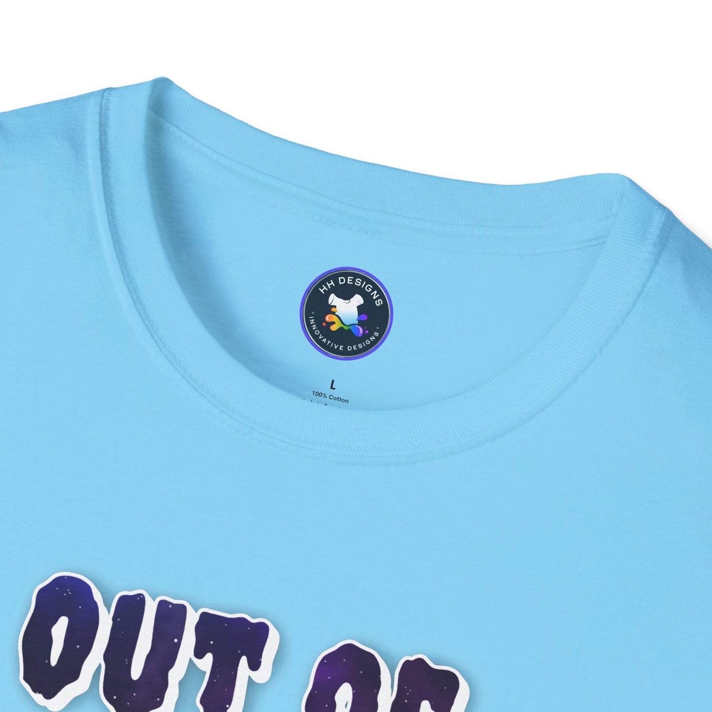 Out of This World Unisex Softstyle T-Shirt - Fun Alien Graphic Tee