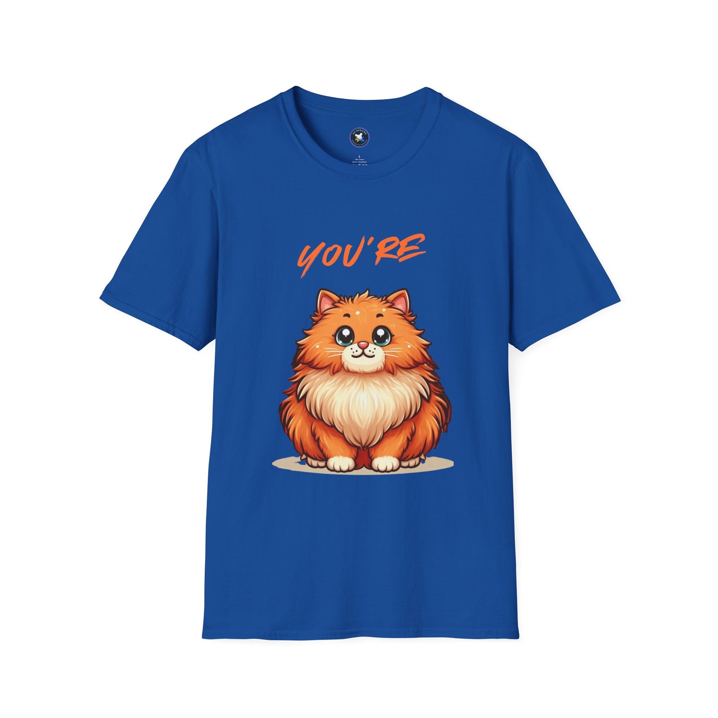 Cute Cat Humor T-Shirt – You're An Asshole Funny Pet Tee