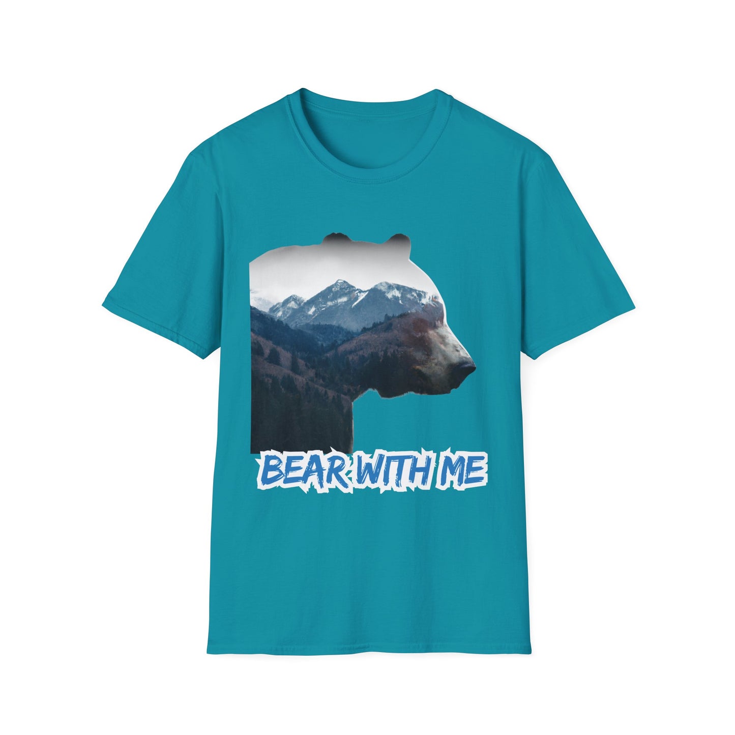 Bear With Me Unisex Softstyle T-Shirt - Nature Lover Tee