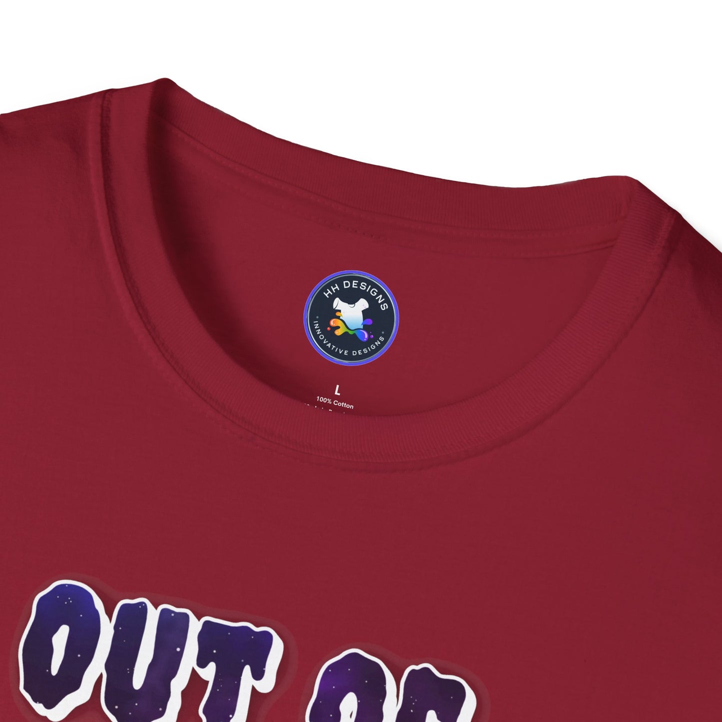Out of This World Unisex Softstyle T-Shirt - Fun Alien Graphic Tee