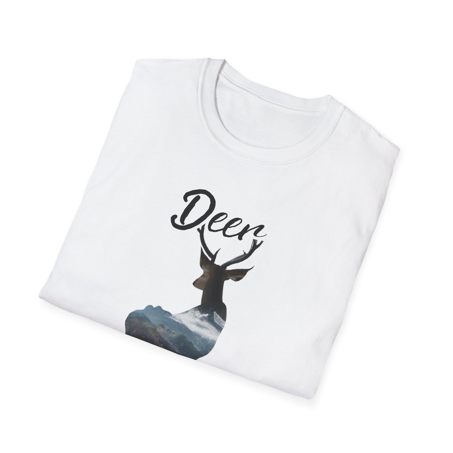 Unisex Softstyle T-Shirt - 'Deer to be Different' Nature-Inspired Tee