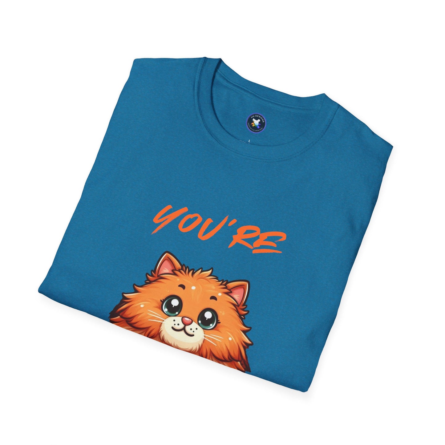 Cute Cat Humor T-Shirt – You're An Asshole Funny Pet Tee